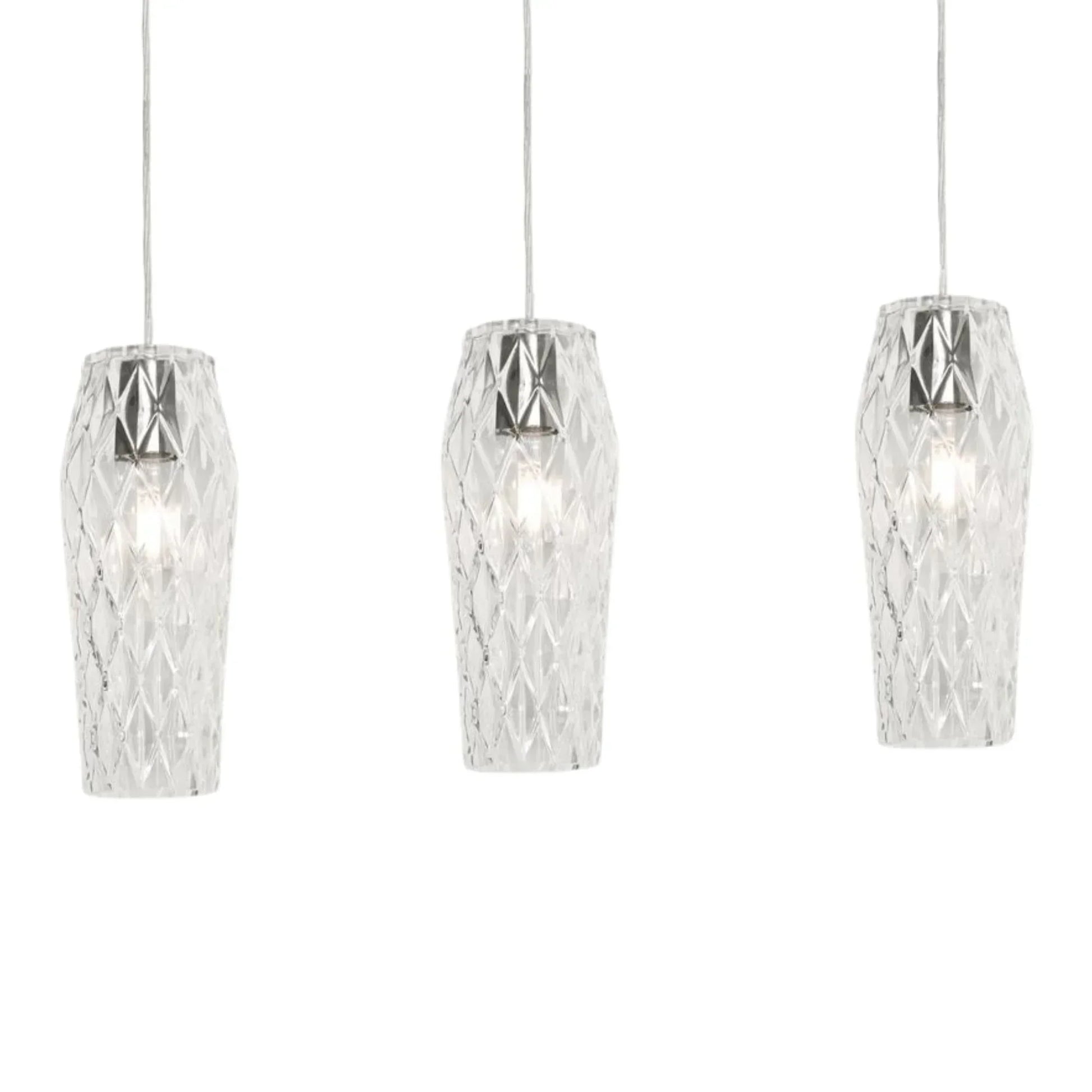 Candace 36 in. 3 Lights Linear Pendant Light - Bees Lighting