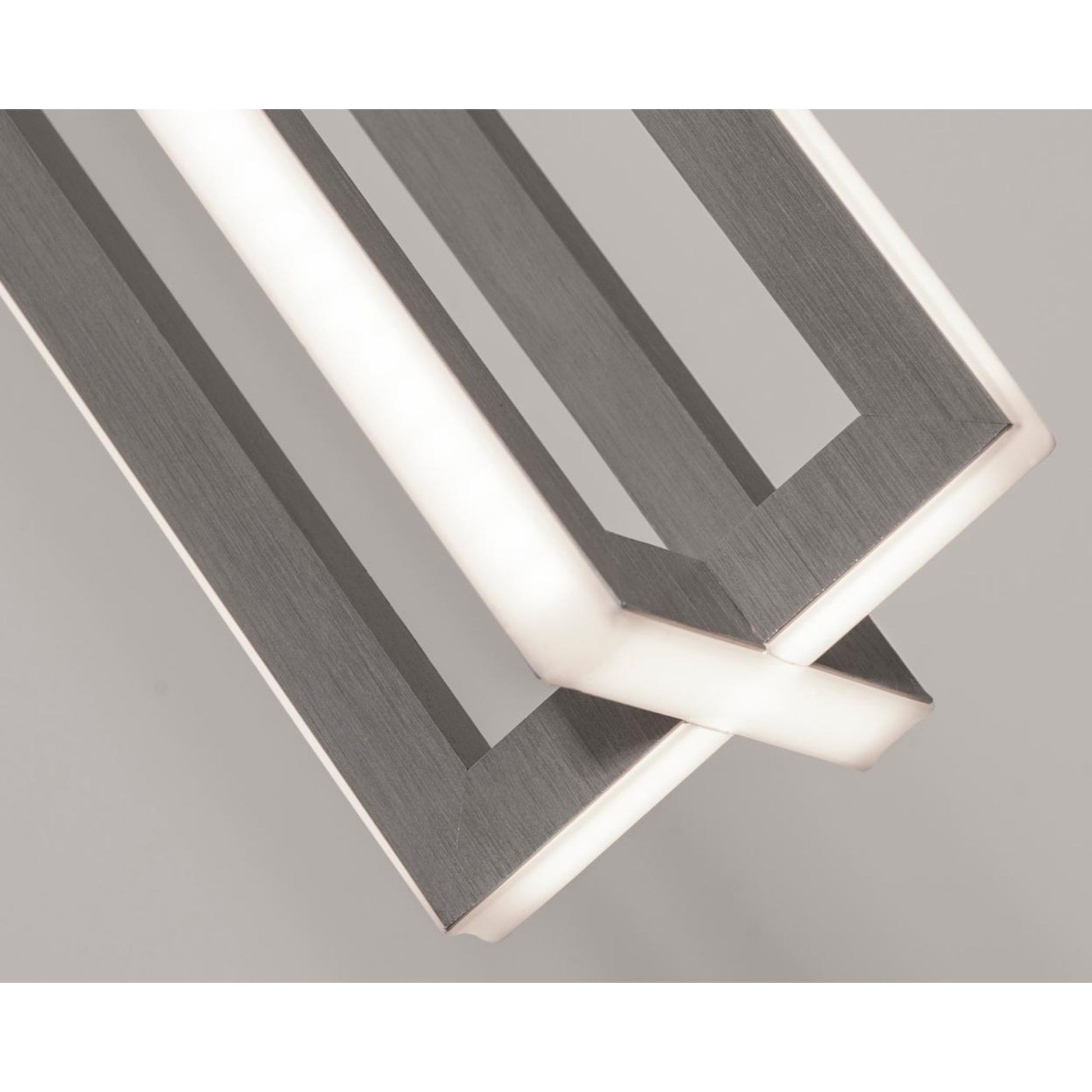 Cass 12" LED Pendant, Satin Nickel Finish - Bees Lighting