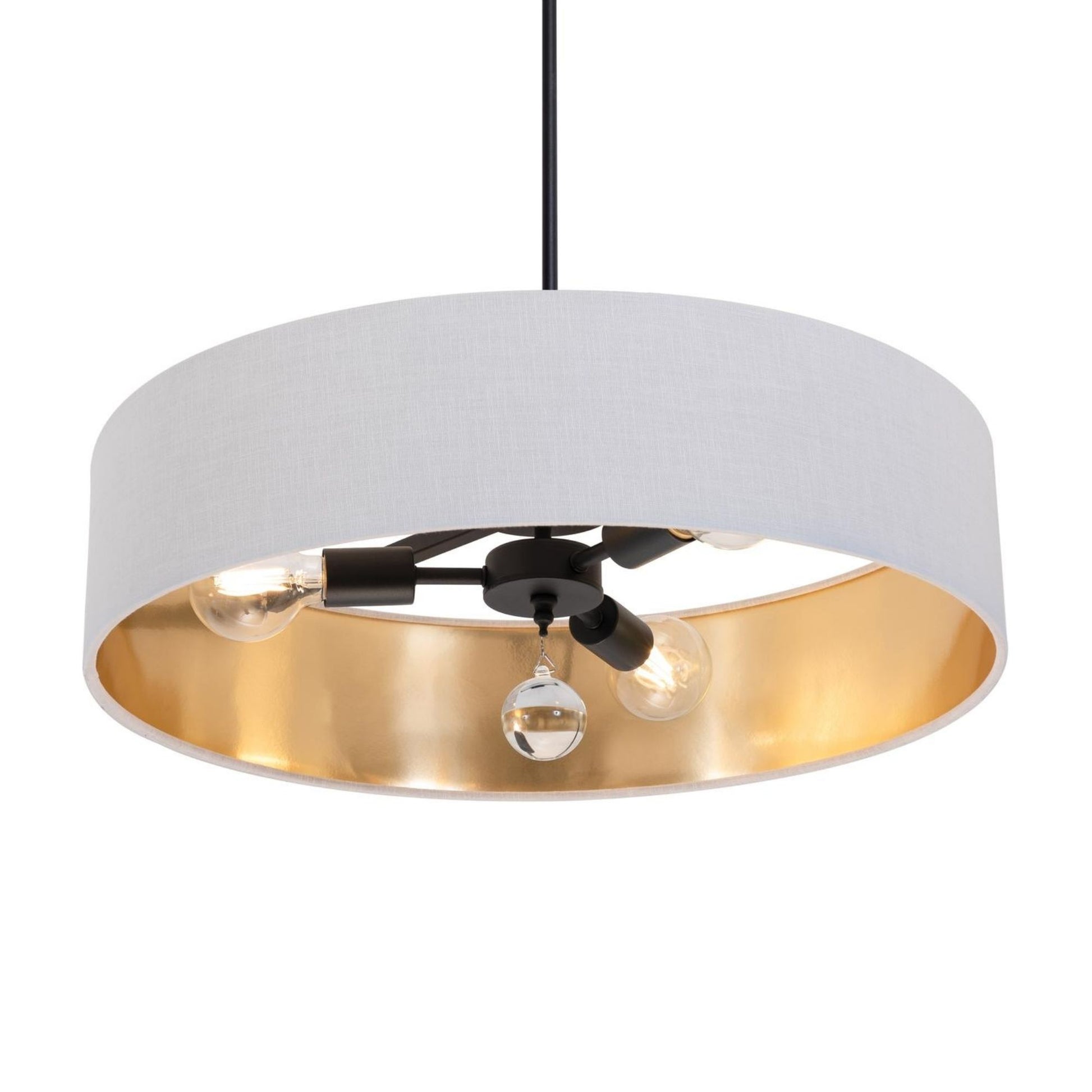 Celine 24'' 3-Light Convertible Pendant Light - Bees Lighting