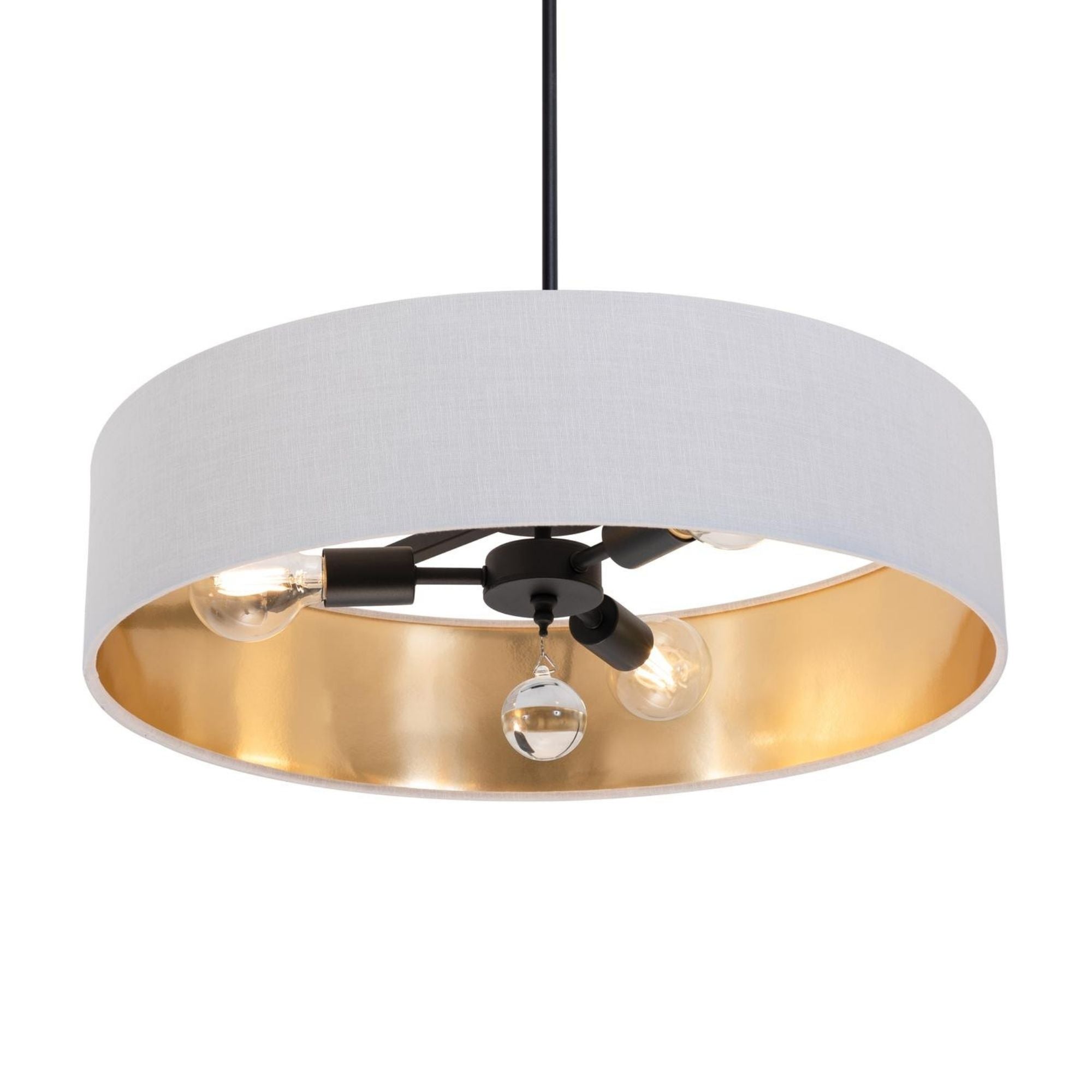 Celine 24'' 3-Light Convertible Pendant Light - Bees Lighting