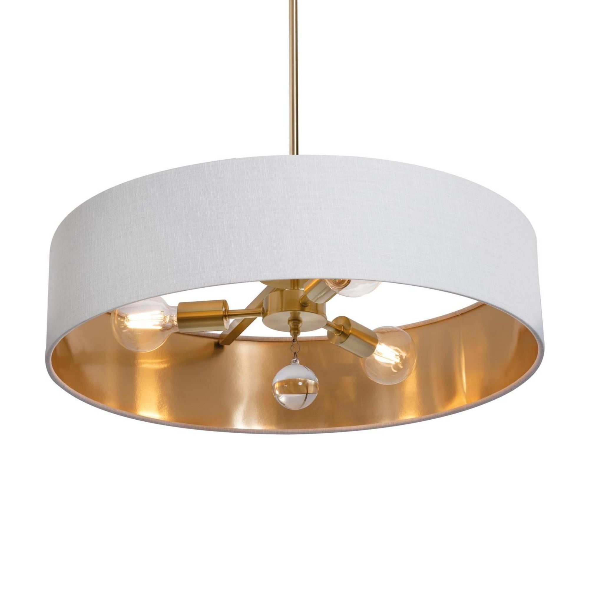Celine 24'' 3-Light Convertible Pendant Light - Bees Lighting