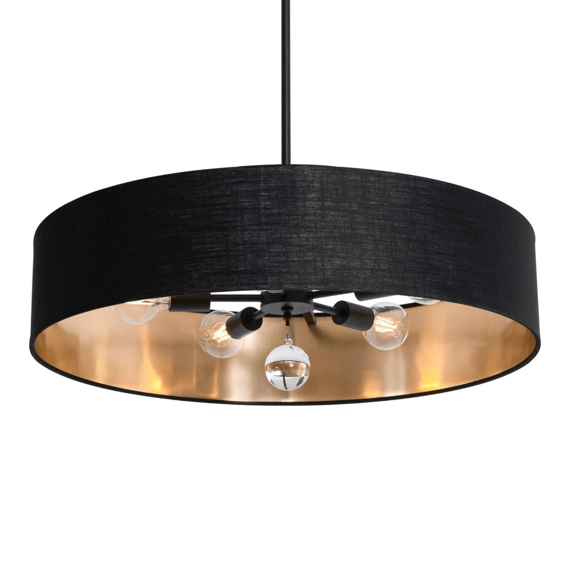 Celine 30'' 5-Light Convertible Pendant Light - Bees Lighting