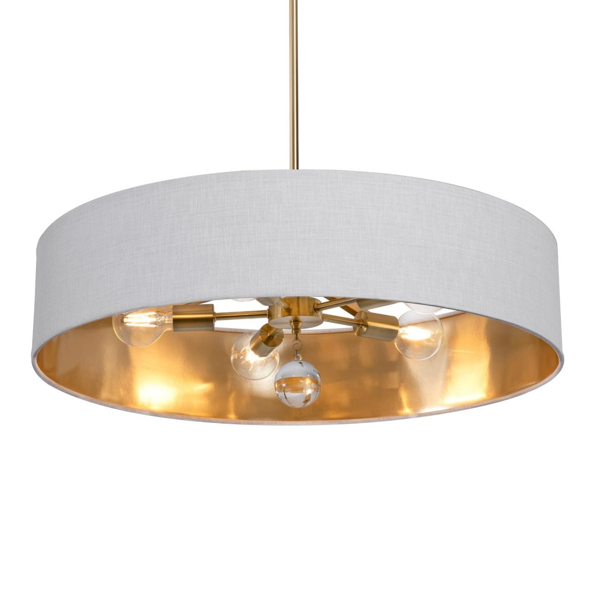 Celine 30'' 5-Light Convertible Pendant Light - Bees Lighting