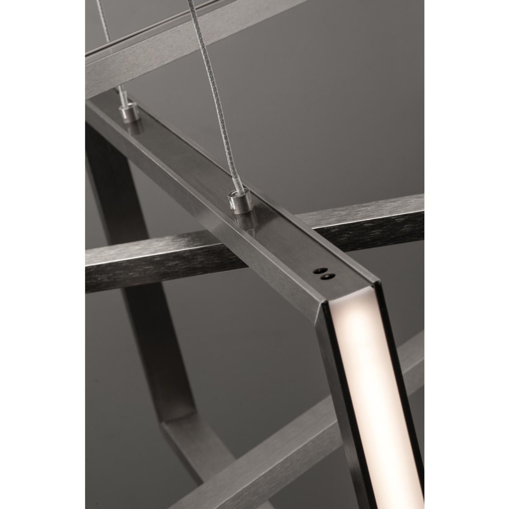 Cole 24" LED Pendant, Satin Nickel Finish - Bees Lighting