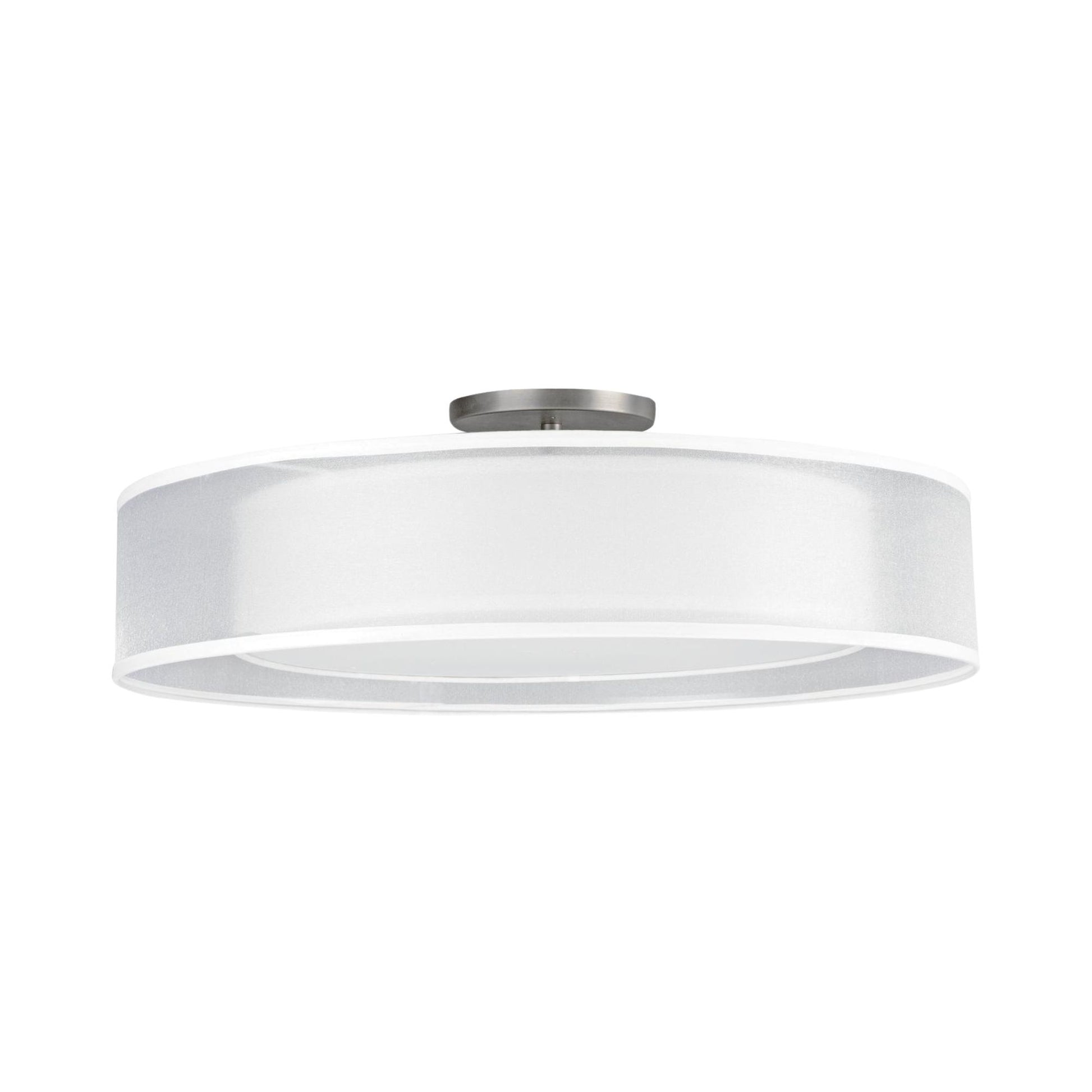 Cortez Selectable CCT LED Semi flush Mount Light - Bees Lighting