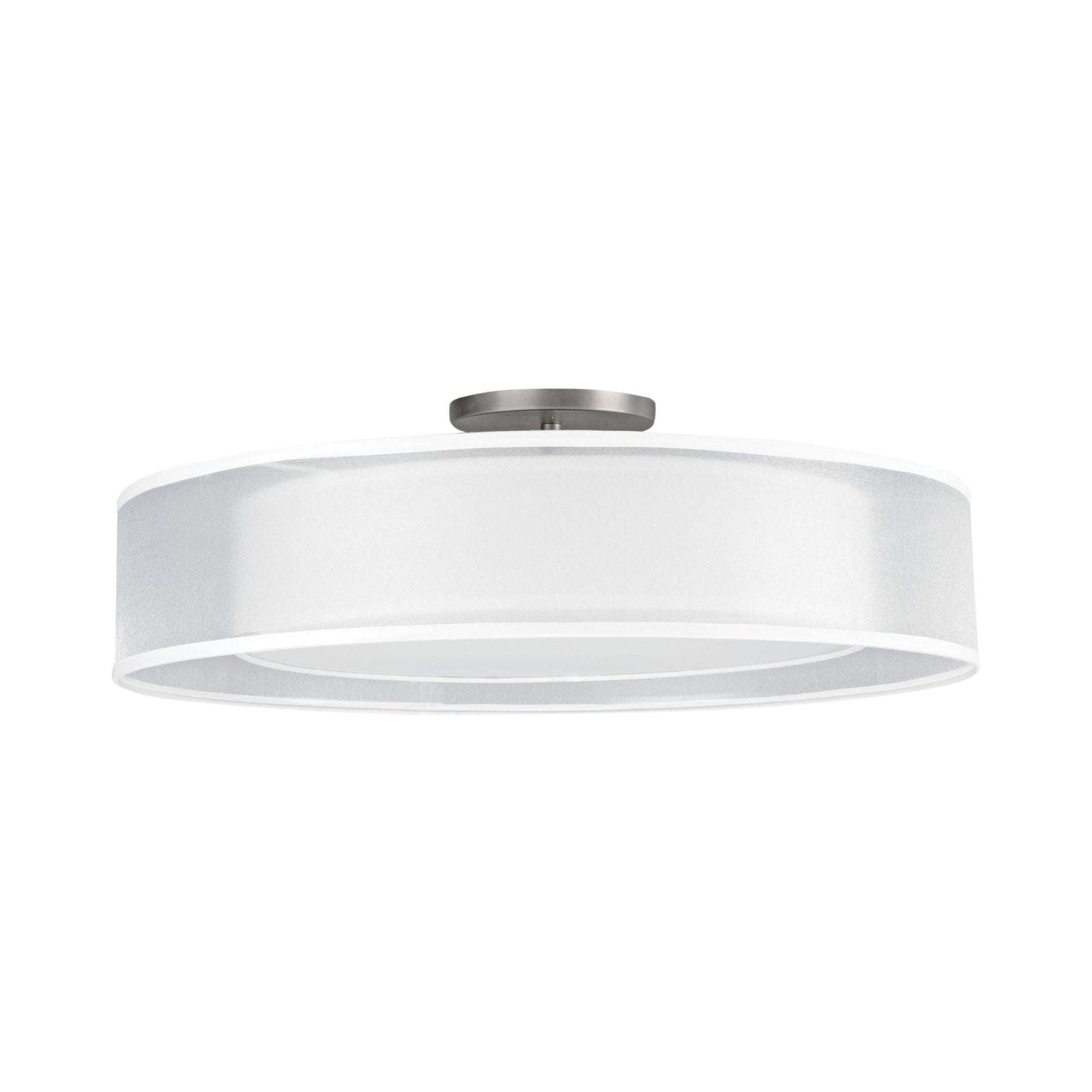 Cortez Selectable CCT LED Semi flush Mount Light