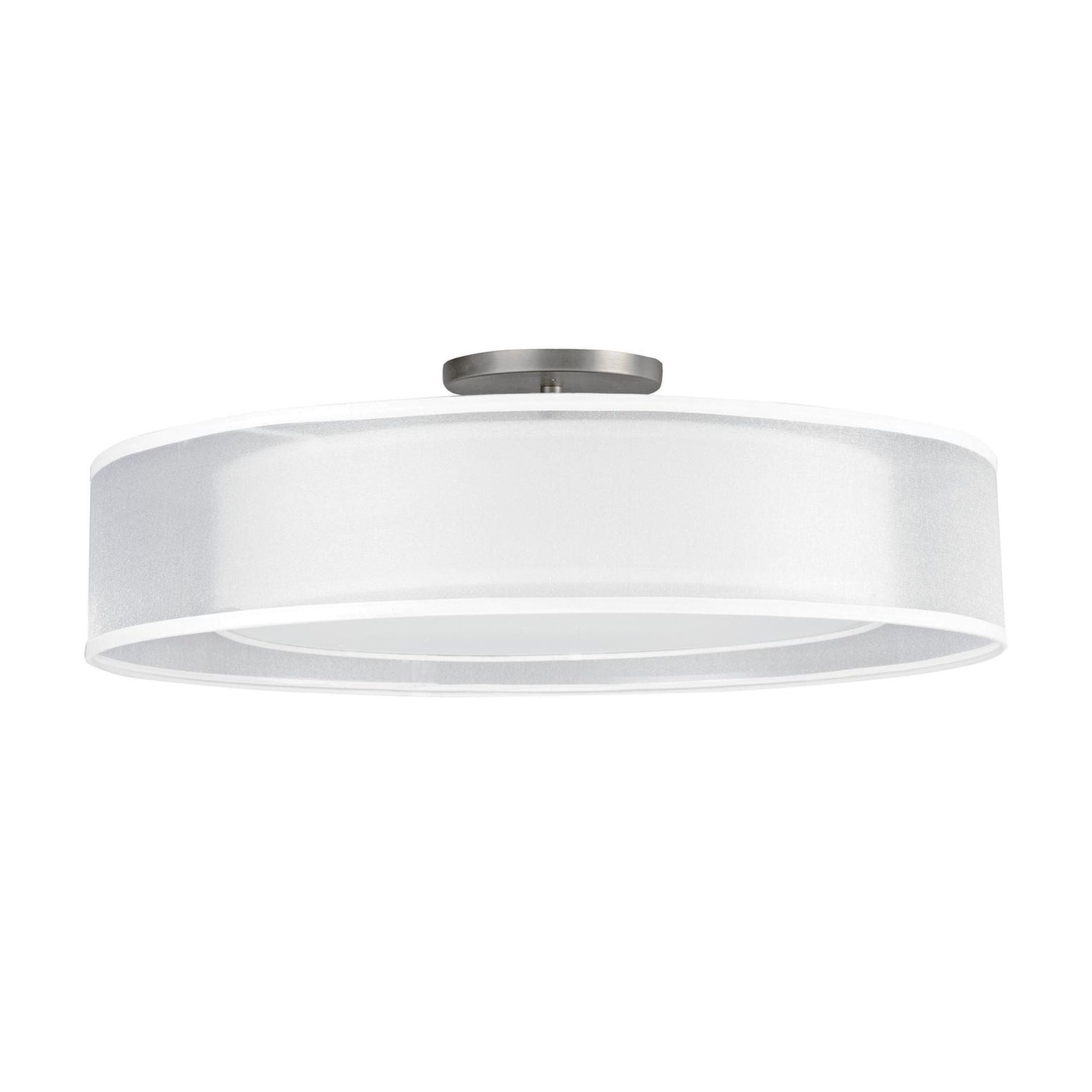 Cortez Selectable CCT LED Semi flush Mount Light
