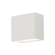 Dakota 5" LED Outdoor Wall Sconce, White Finish - Bees Lighting