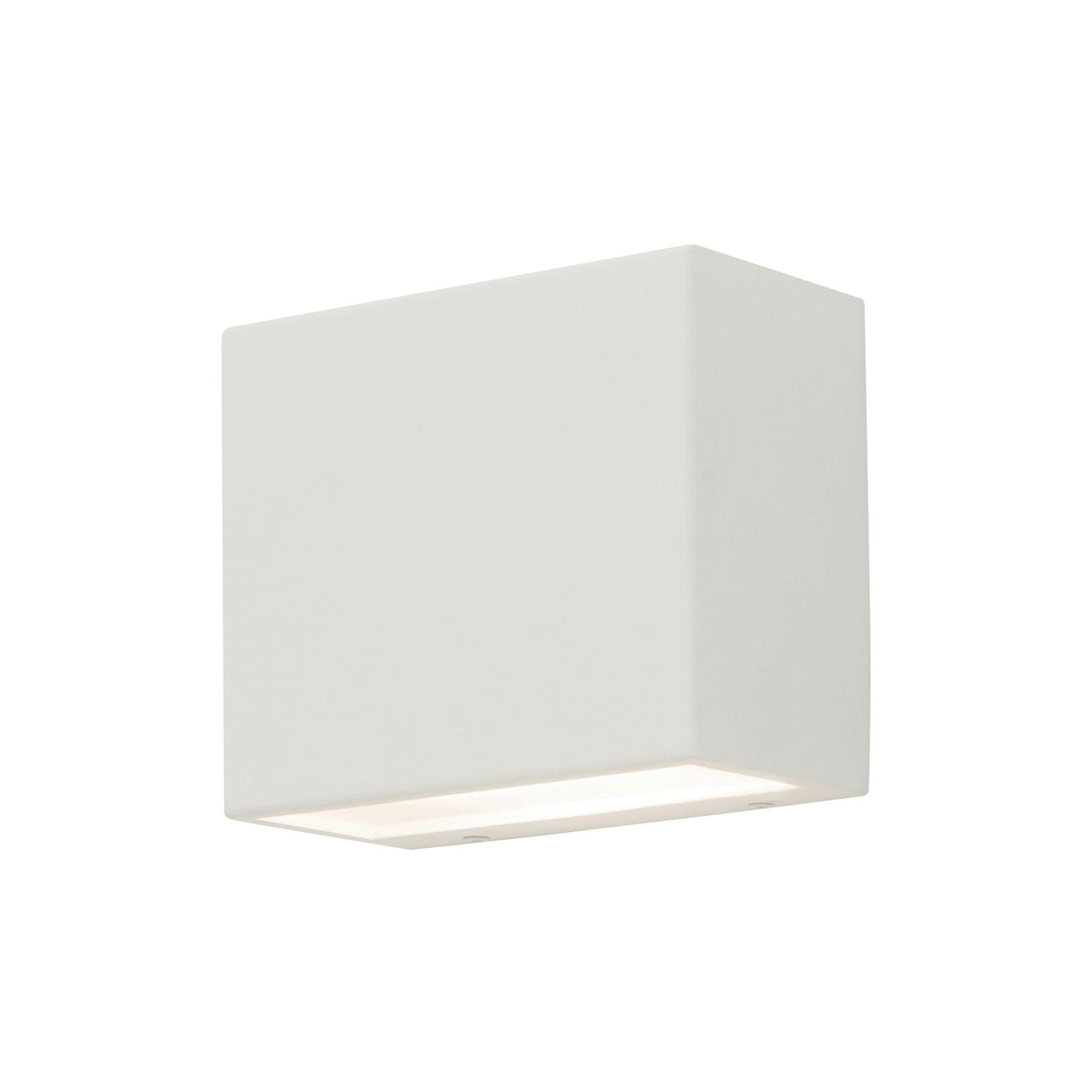 Dakota 5 in. LED Outdoor Wall Sconce 3000K White Finish - Bees Lighting