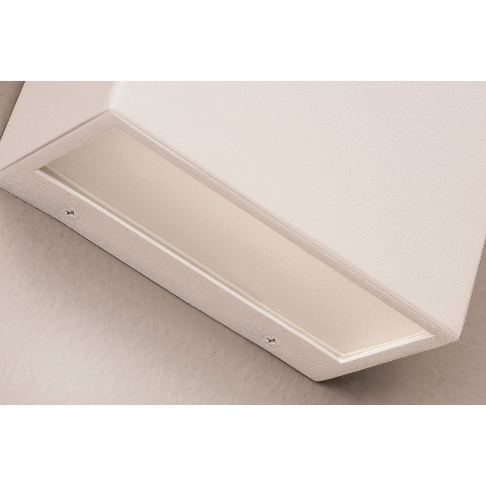 Dakota 5" LED Outdoor Wall Sconce, White Finish - Bees Lighting