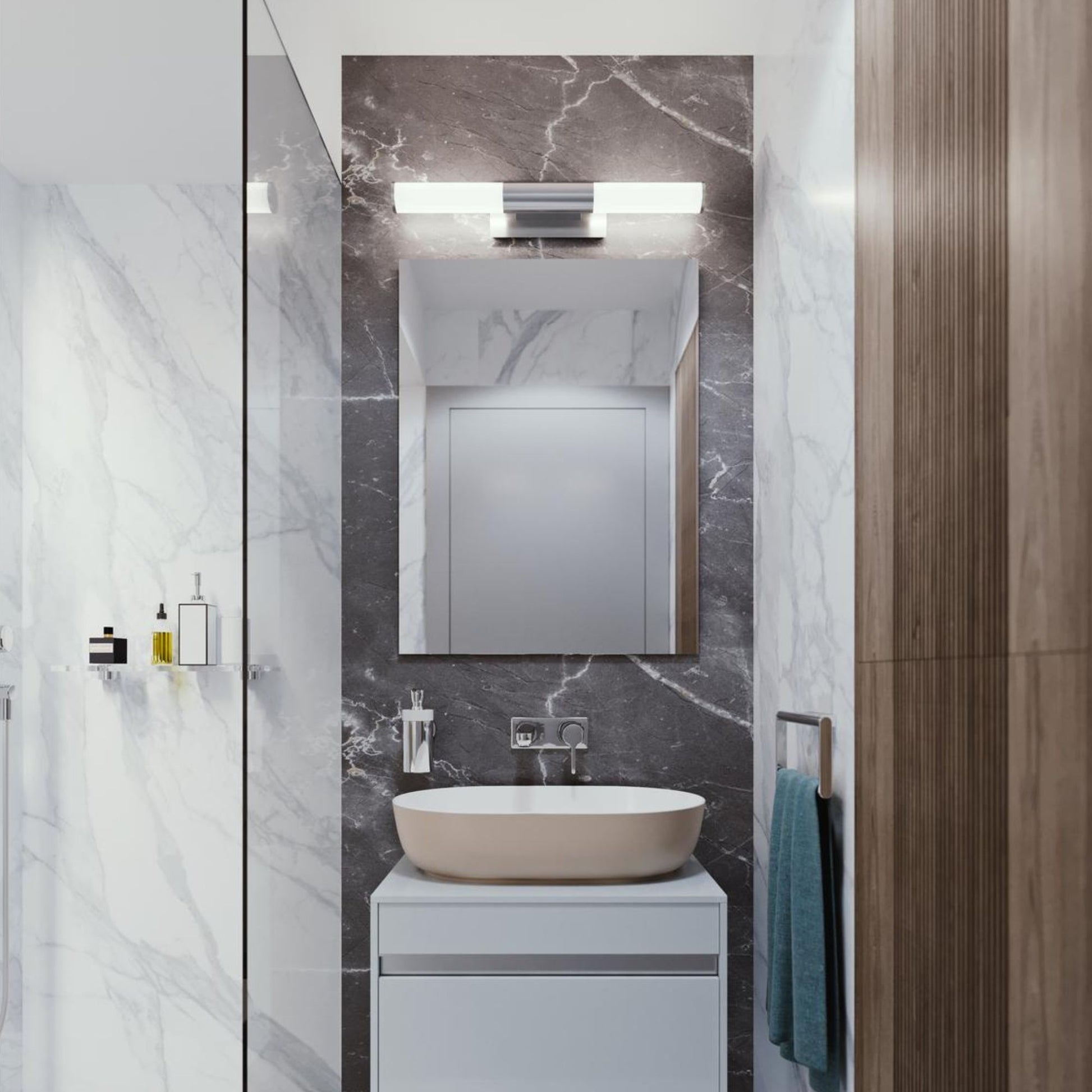 Dax 36" LED Vanity, Black Finish - Bees Lighting