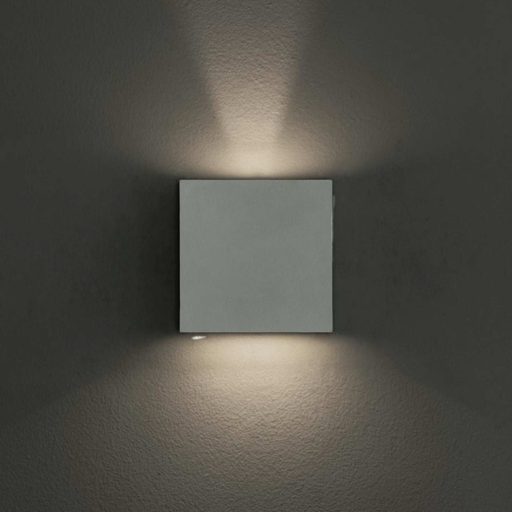Dexter 6" 2-Light LED Outdoor Wall Sconce, Black Finish - Bees Lighting