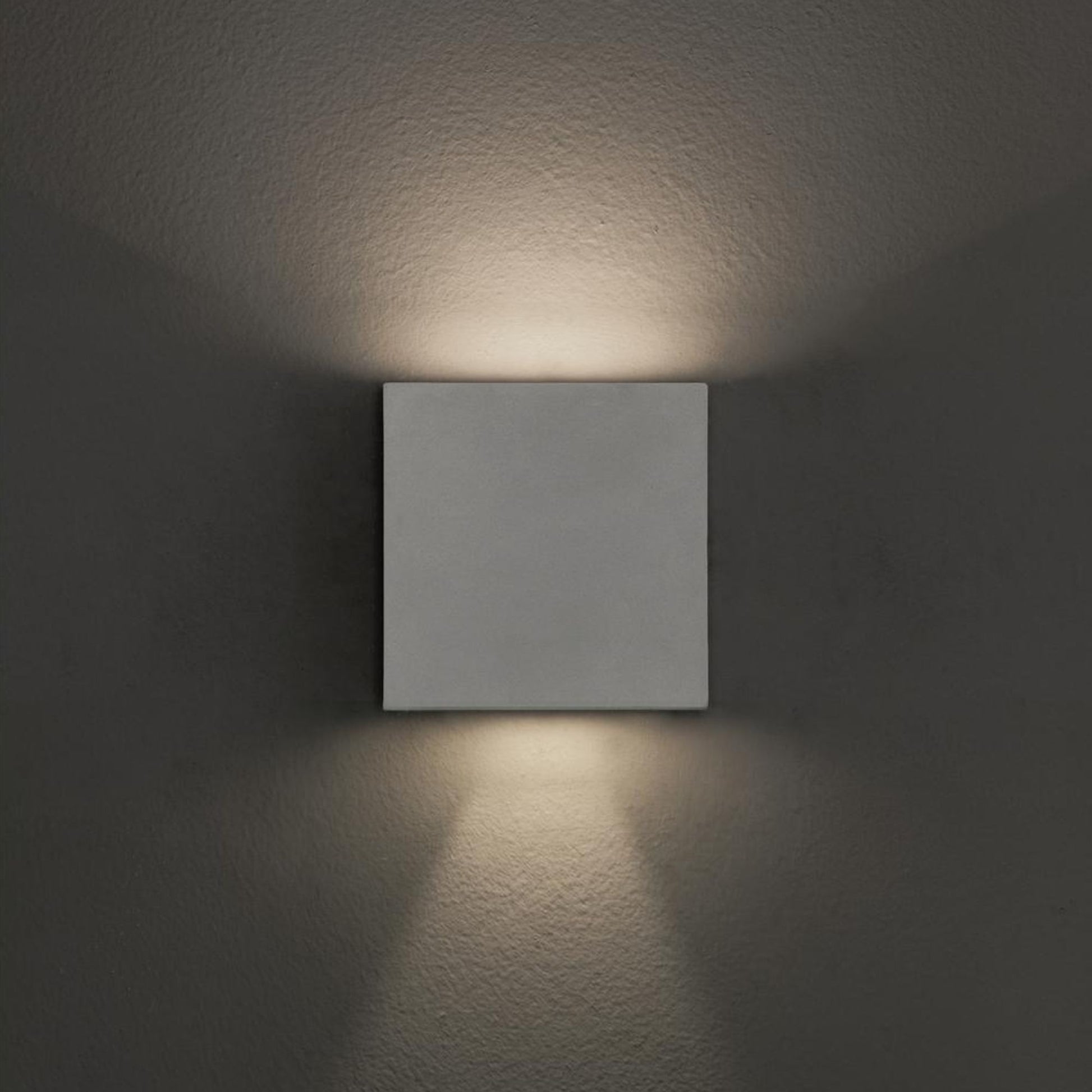 Dexter 6" 2-Light LED Outdoor Wall Sconce, Black Finish - Bees Lighting