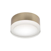Emma 6" LED Flush Mount, 5CCT, Light Antique Brass Finish