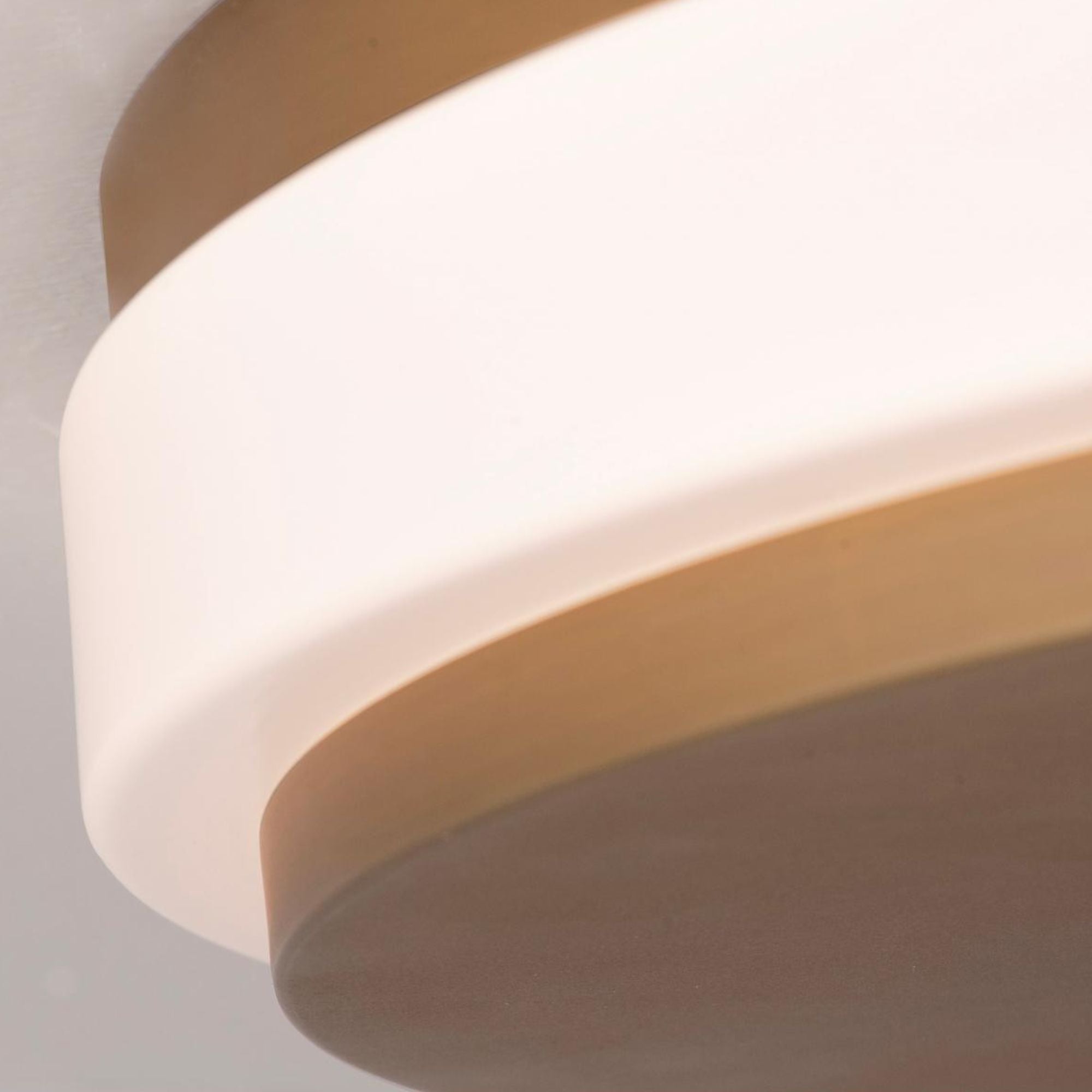 Eris 10" LED Flush Mount, 5CCT, Light Antique Brass Finish