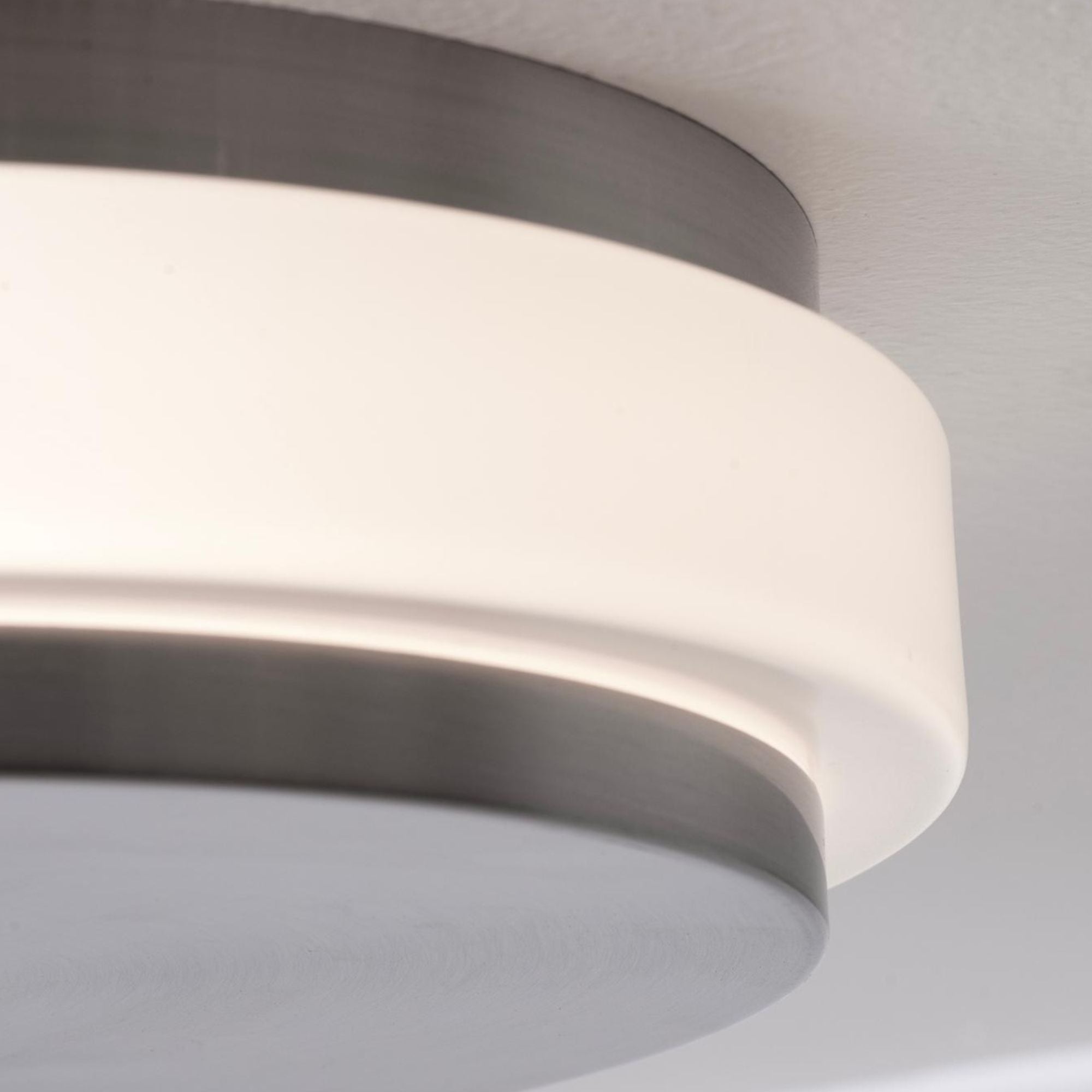 Eris 10" LED Flush Mount, 5CCT, Satin Nickel Finish