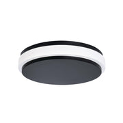 Eris 14" LED Flush Mount, 5CCT, Black Finish