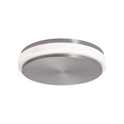 Eris 14" LED Flush Mount, 5CCT, Satin Nickel Finish