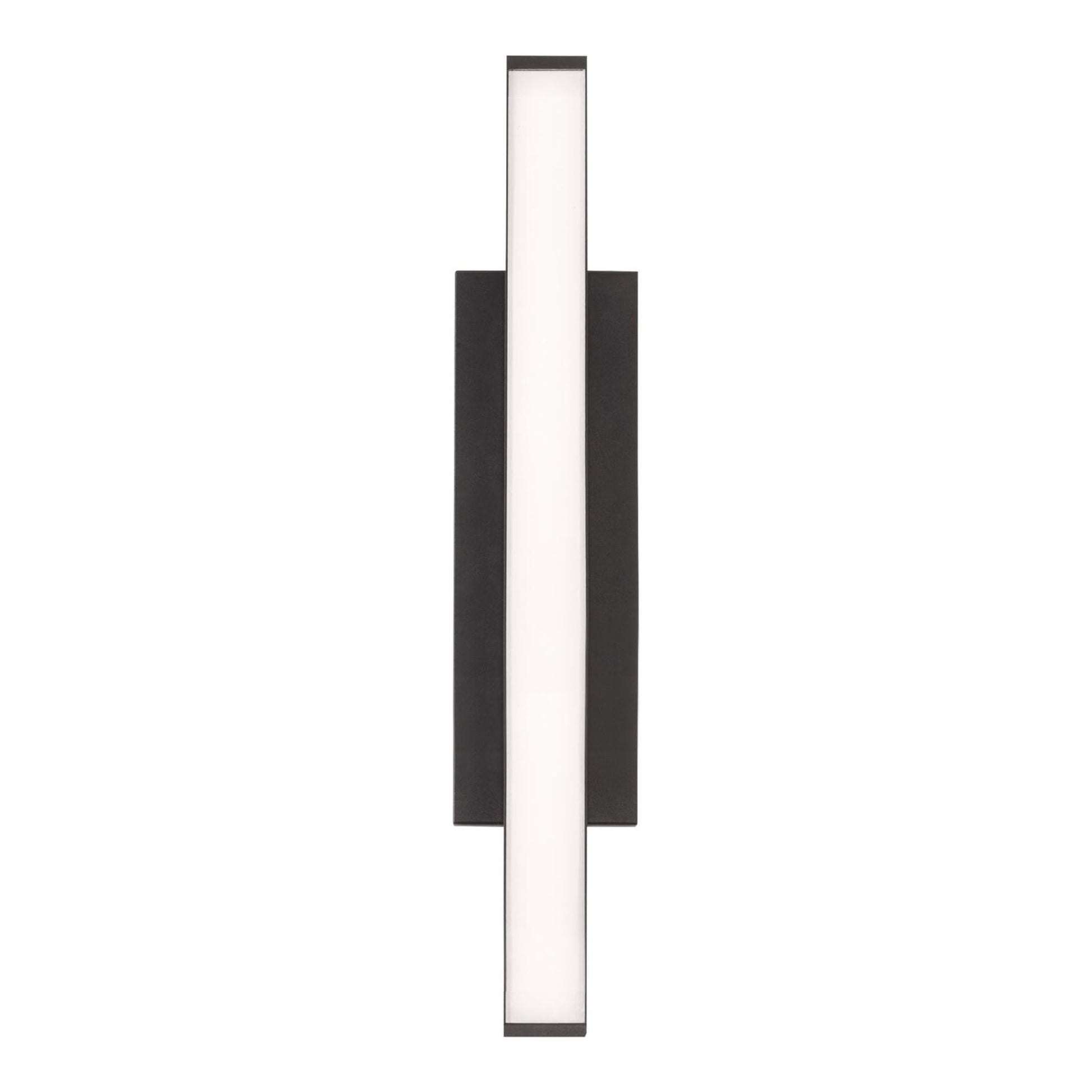 Gale 24" LED Outdoor Sconce, Textured Black Finish - Bees Lighting