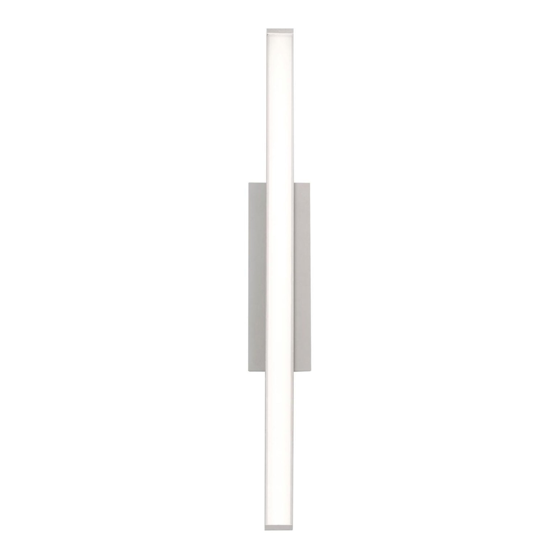 Gale 36" LED Outdoor Sconce, Textured Grey Finish, Battery Backup - Bees Lighting