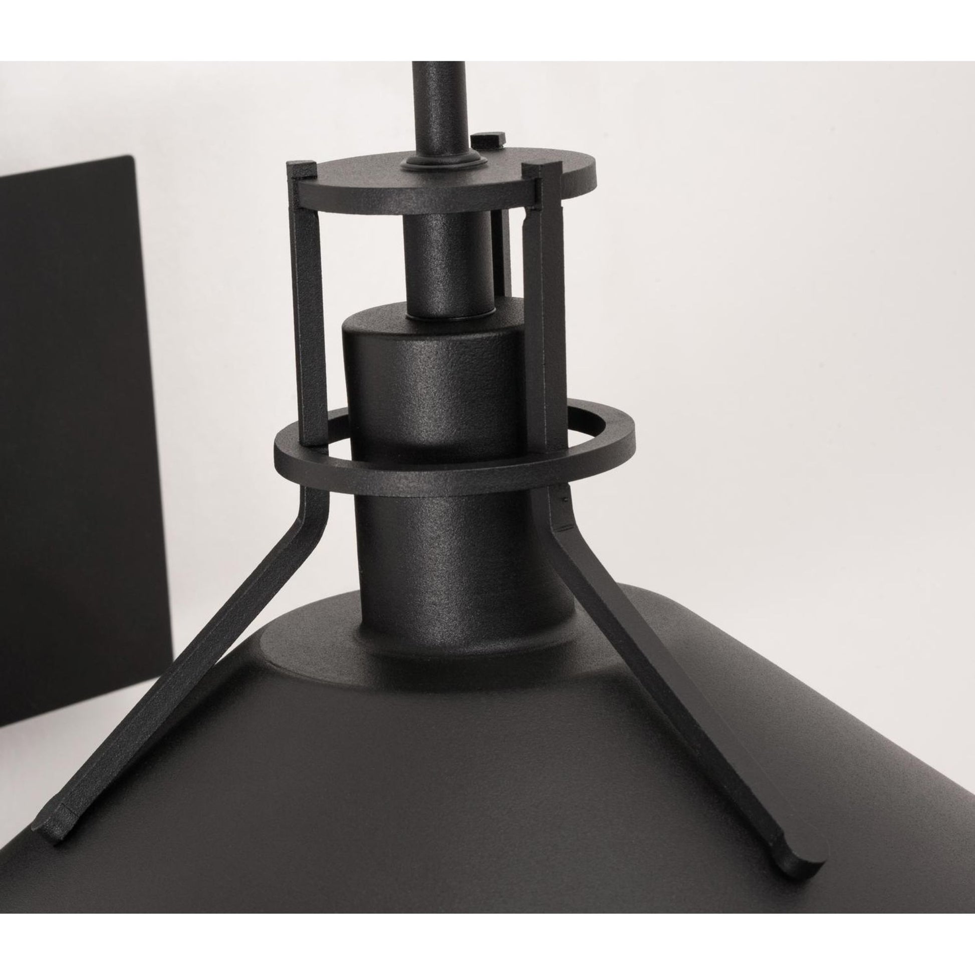 Gus 15" LED Outdoor Wall Mount, Black Finish - Bees Lighting