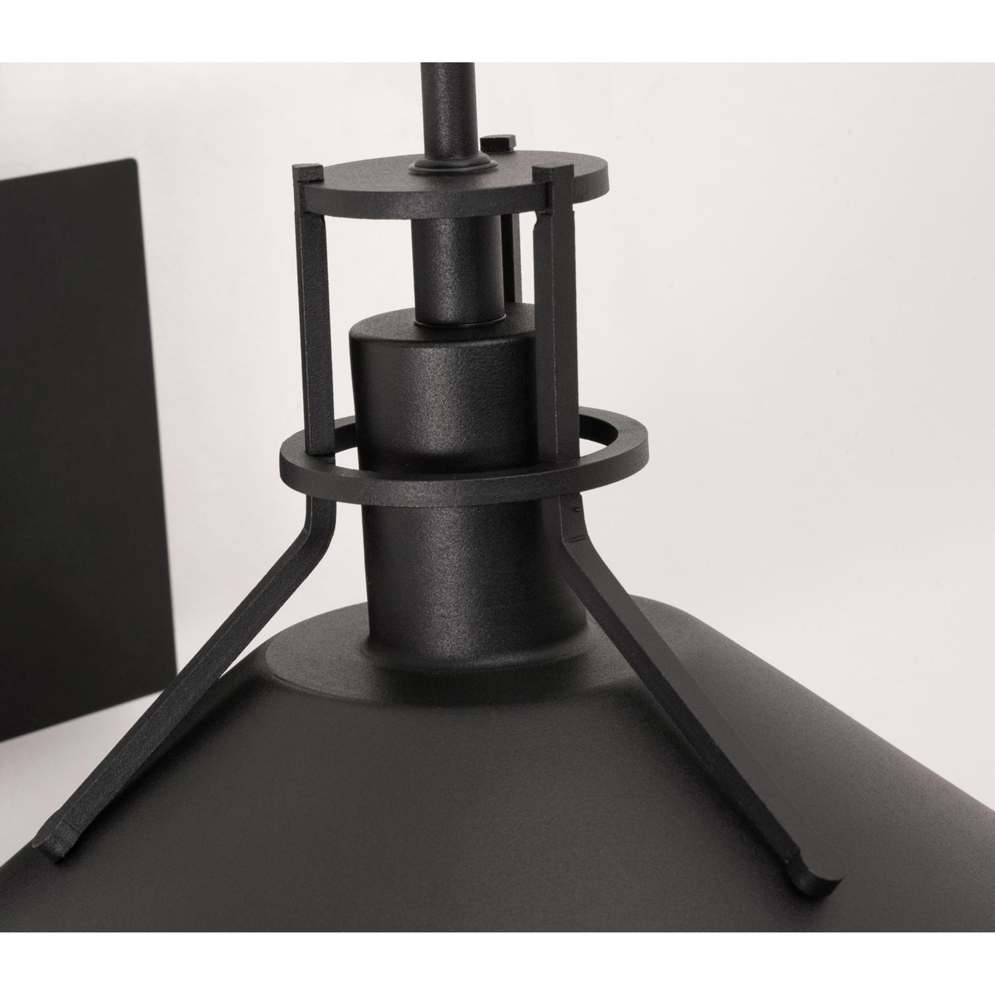 Gus 15 In. LED Outdoor Wall Sconce Black Finish - Bees Lighting