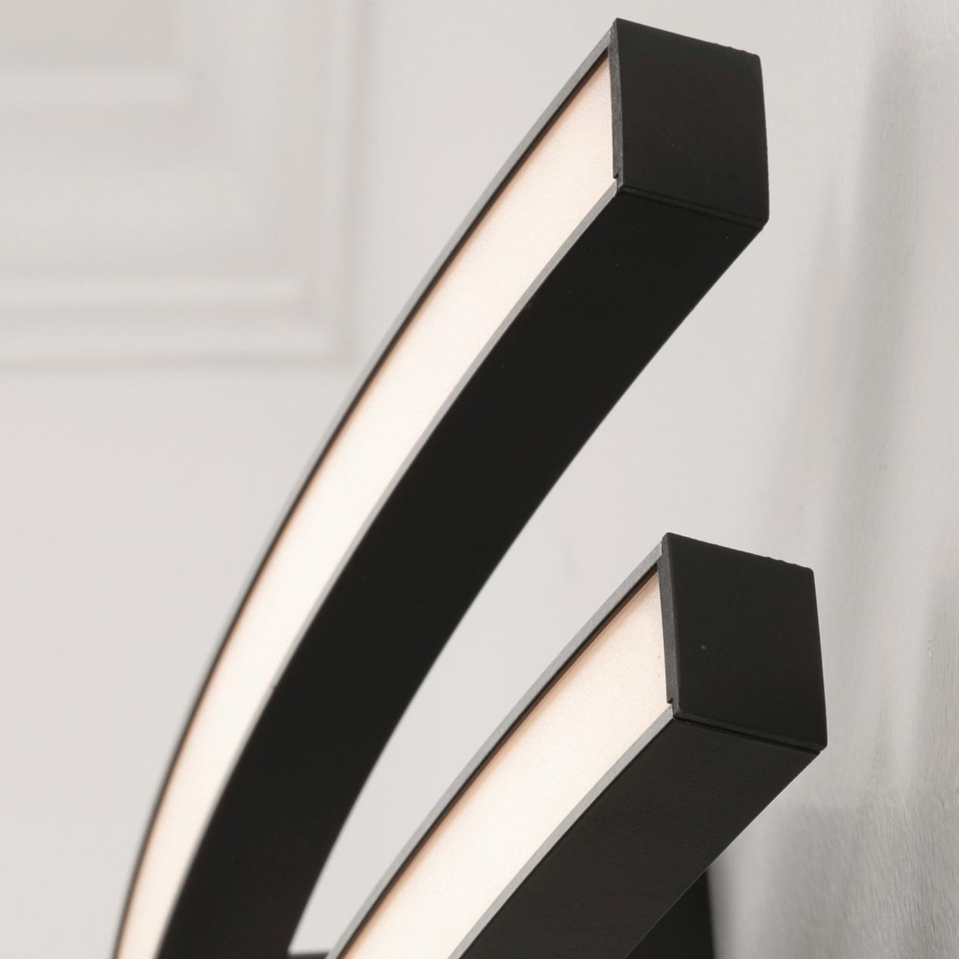 Harper 25" LED Vanity, Black Finish - Bees Lighting