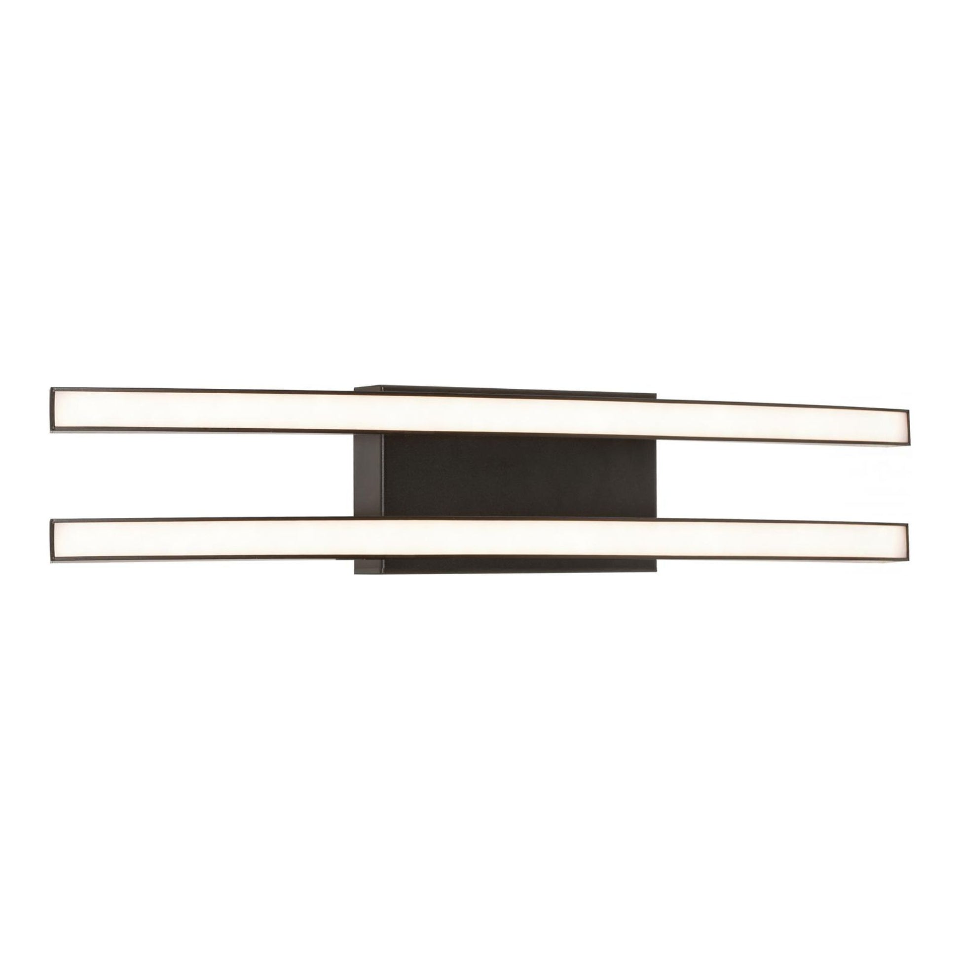 Harper 25" LED Vanity, Black Finish - Bees Lighting