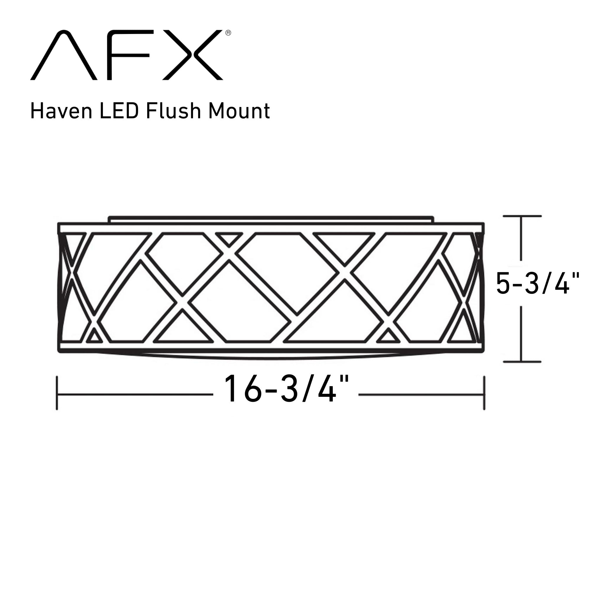 Haven 17" LED Flush Mount, 3CCT, Satin Nickel Finish