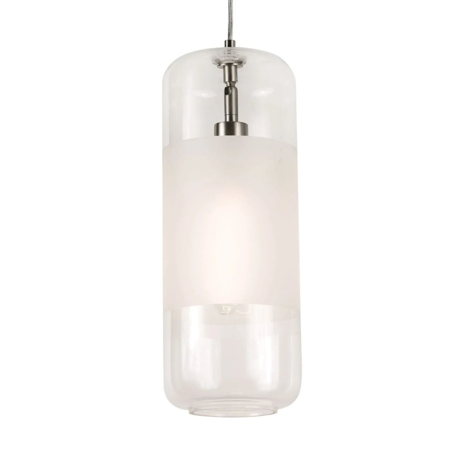 Hermosa 6" Pendant Light Satin Nickel - Bees Lighting