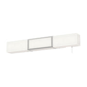 Holly LED Overbed Light Satin Nickel - Bees Lighting