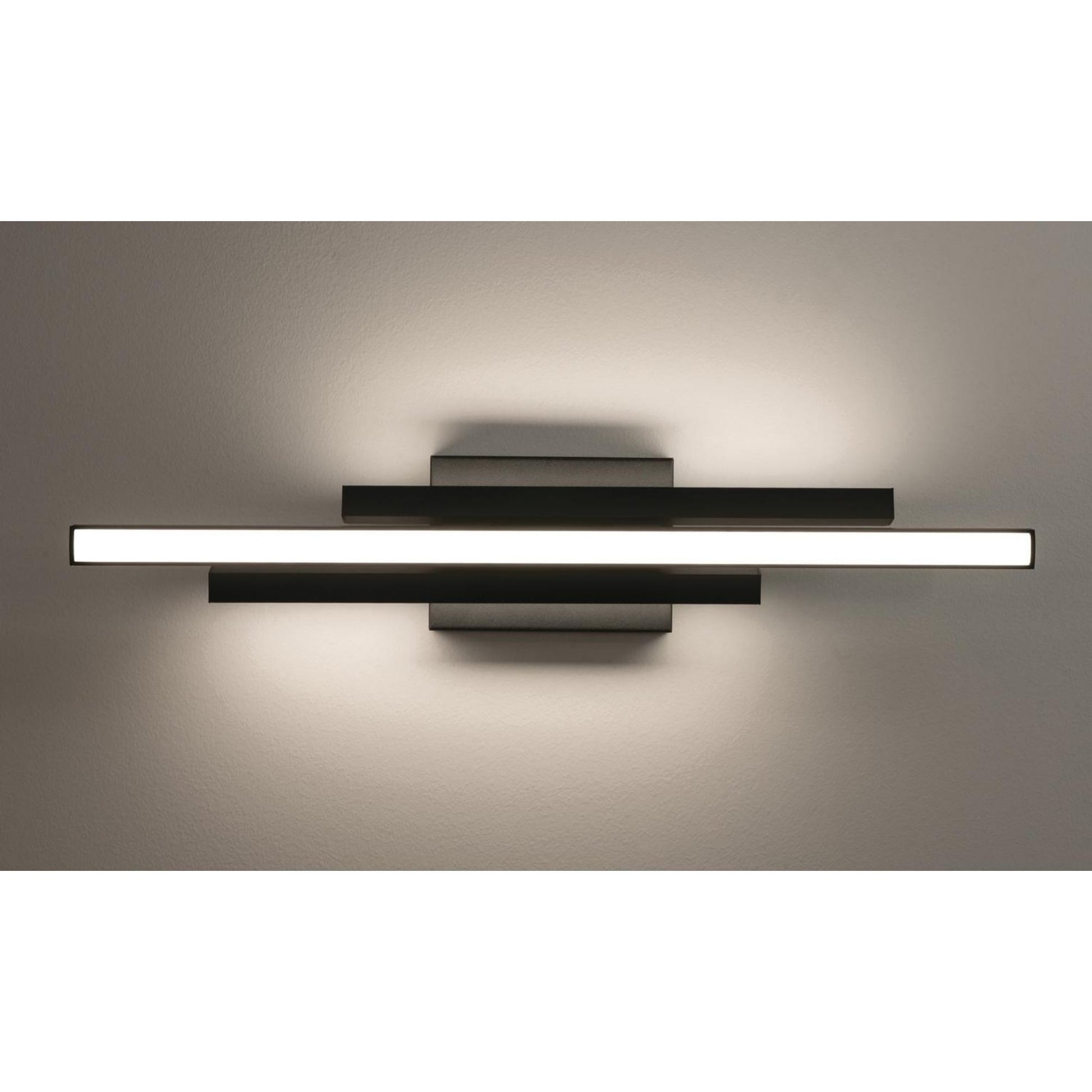Indra 24" LED Vanity, Black Finish - Bees Lighting