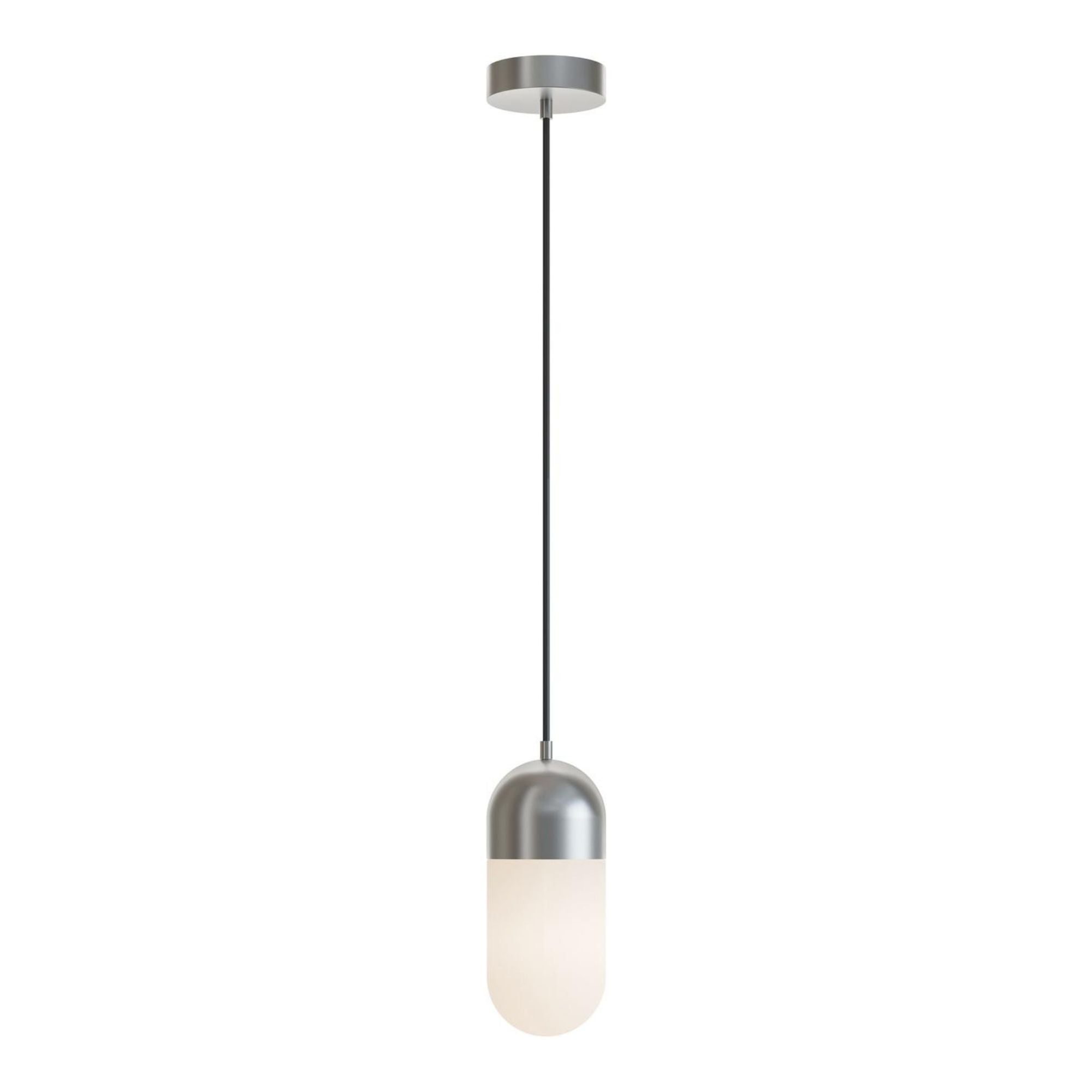 Irvine 5'' LED Pendant Light, Satin Nickel Finish - Bees Lighting
