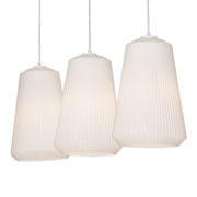 Isla 48" Linear Pendant, White Finish - Bees Lighting