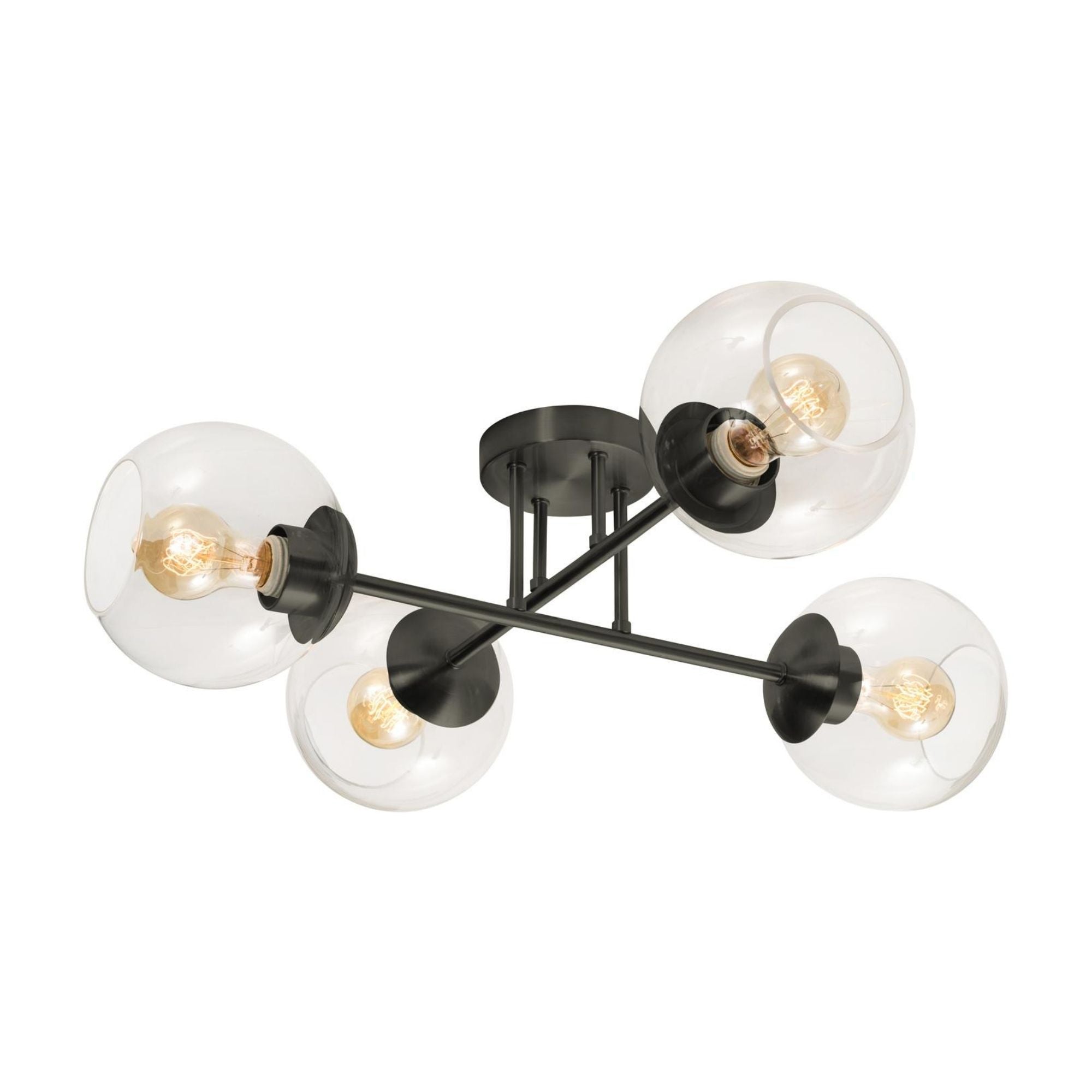 Jamie 25" 4 Lights Semi flush Mount Light - Bees Lighting