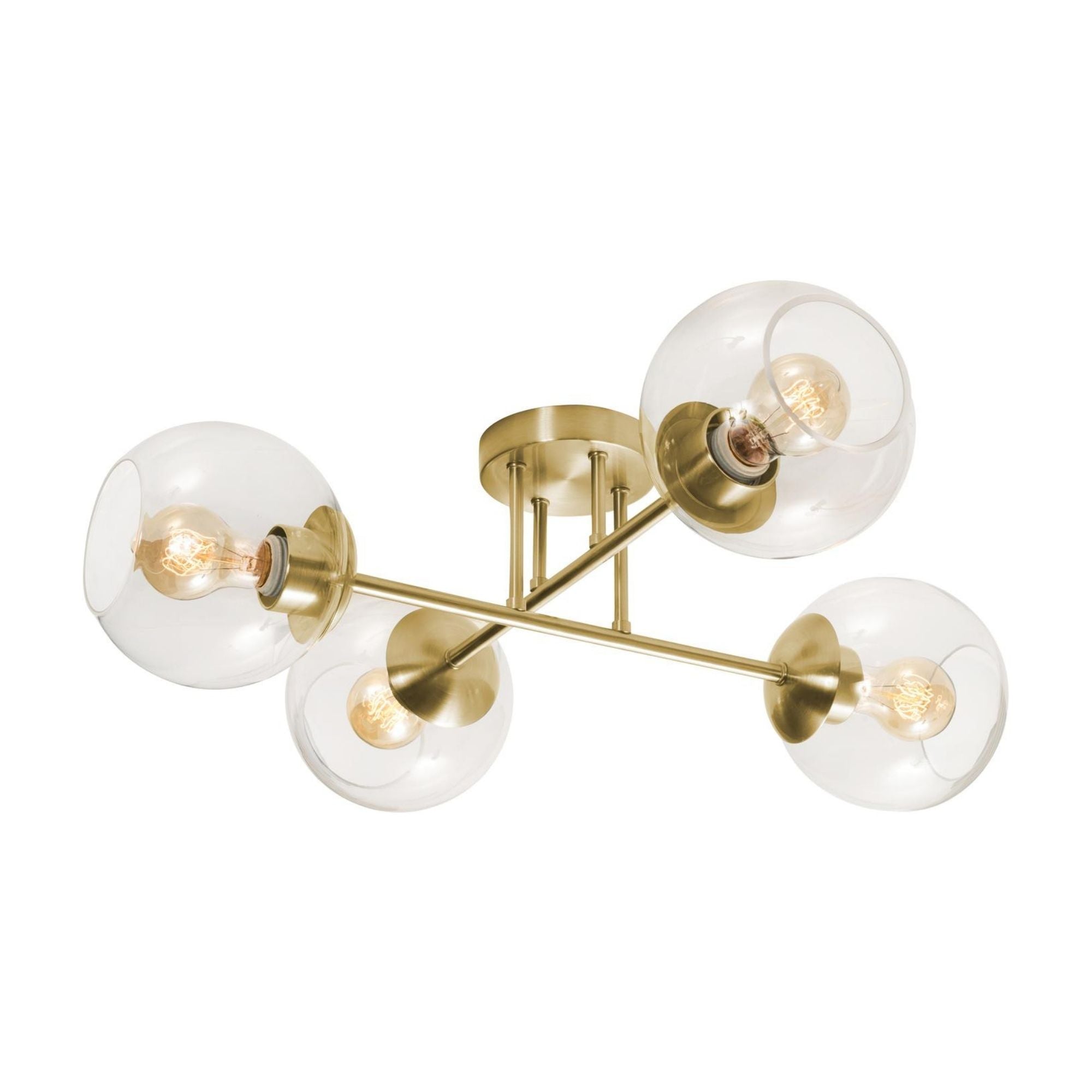 Jamie 25" 4 Lights Semi flush Mount Light - Bees Lighting