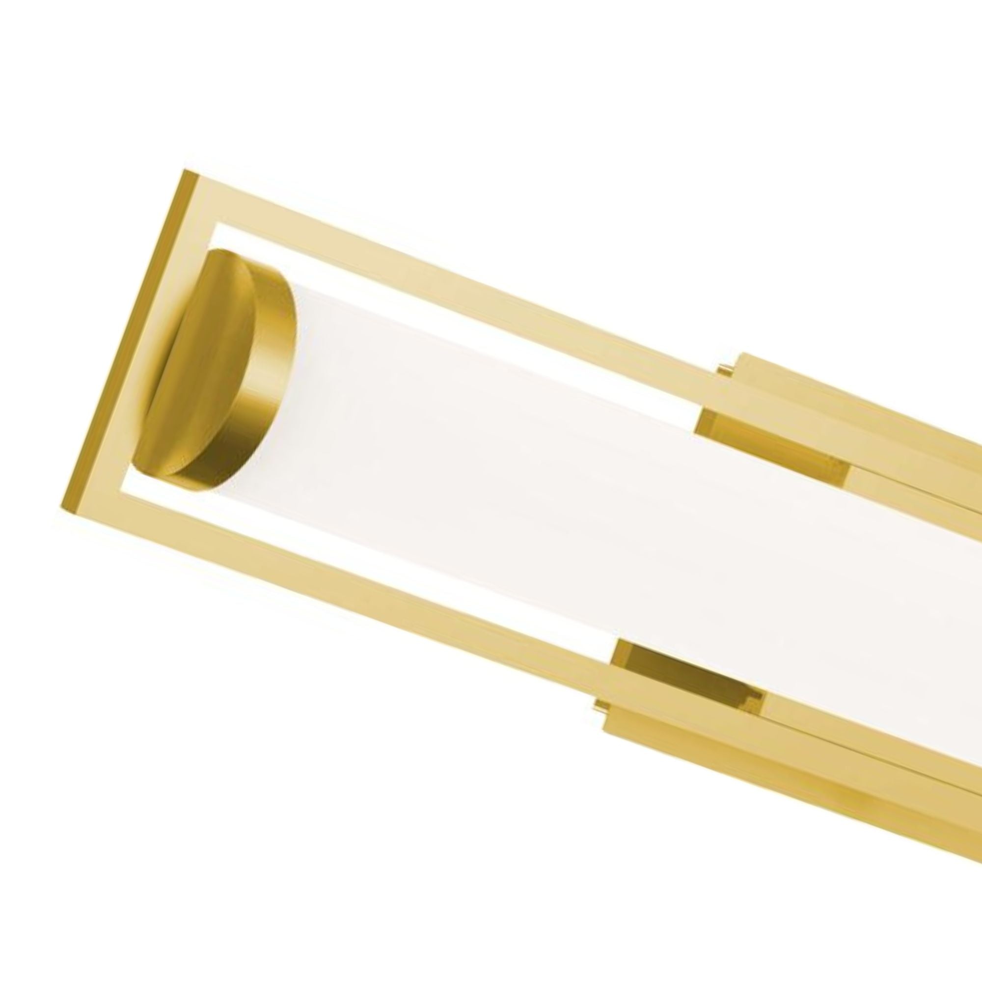 Jordan 36'' LED Bath Bar, Light Antique Brass Finish - Bees Lighting