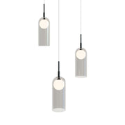 Kiran 18" LED Pendant, Black Finish - Bees Lighting