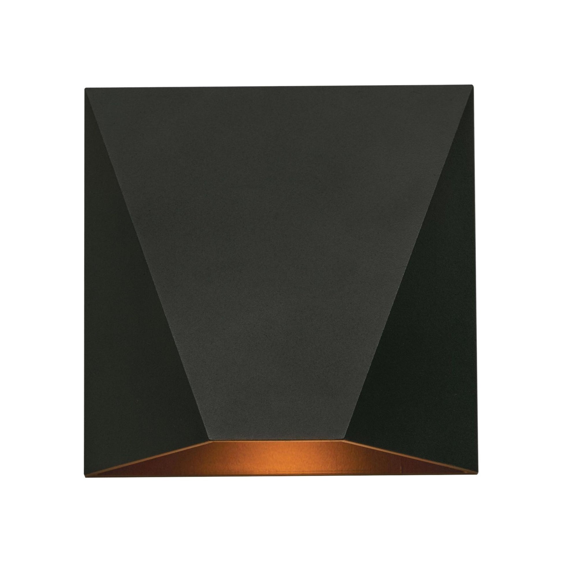 Kylo 5" LED Outdoor Wall Mount, Black Finish - Bees Lighting