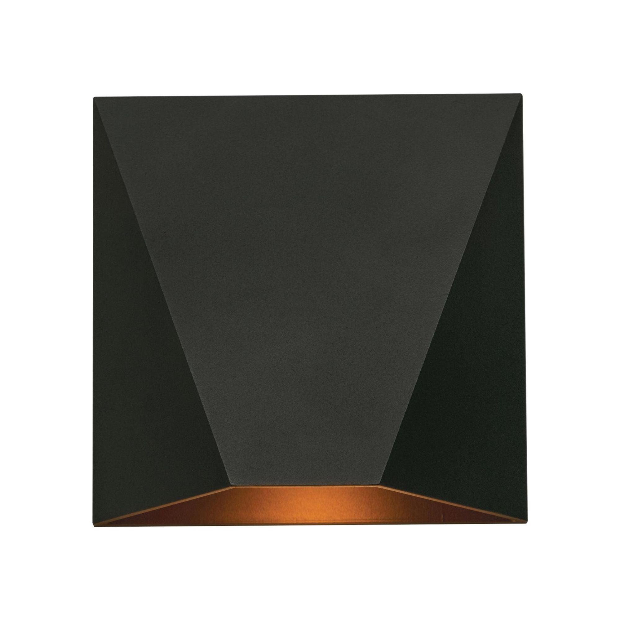 Kylo 5 In. LED Outdoor Wall Sconce Black Finish - Bees Lighting