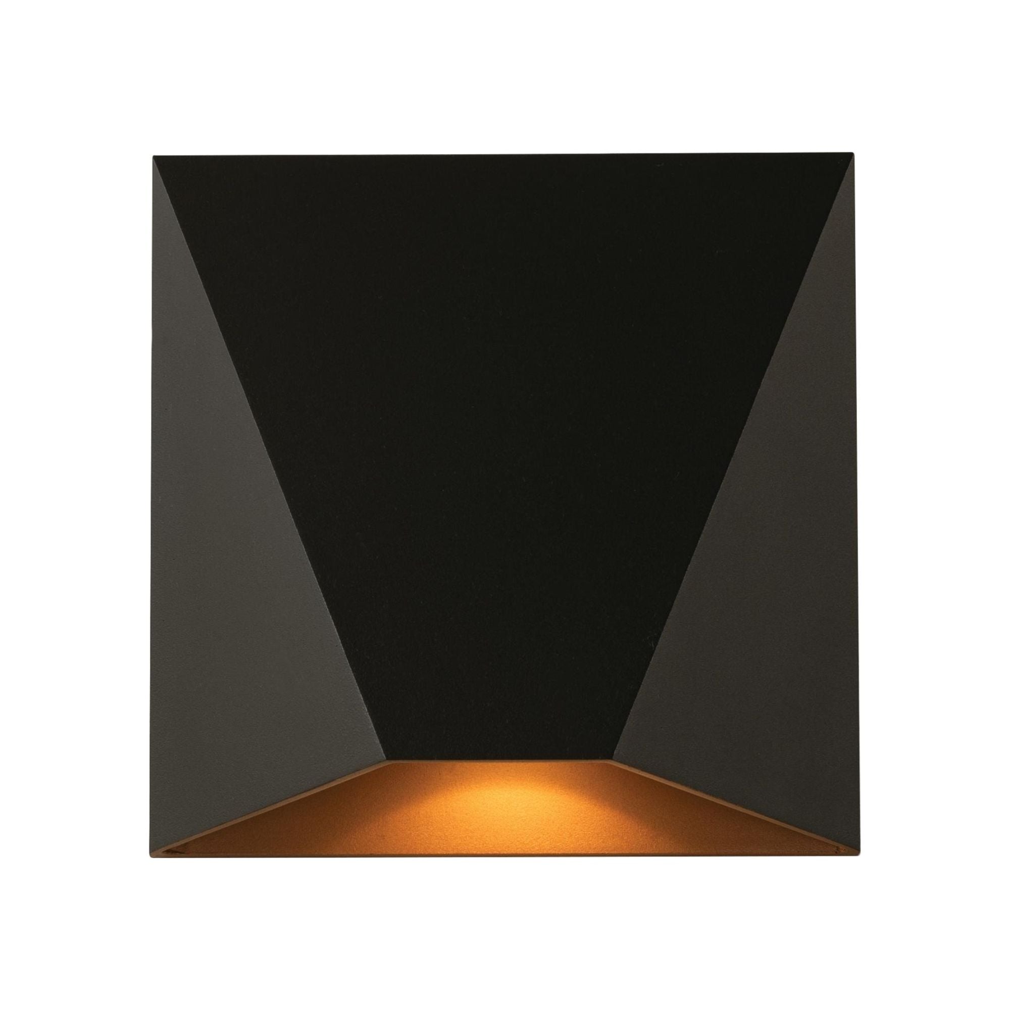 Kylo 8 In. LED Outdoor Wall Sconce Black Finish - Bees Lighting