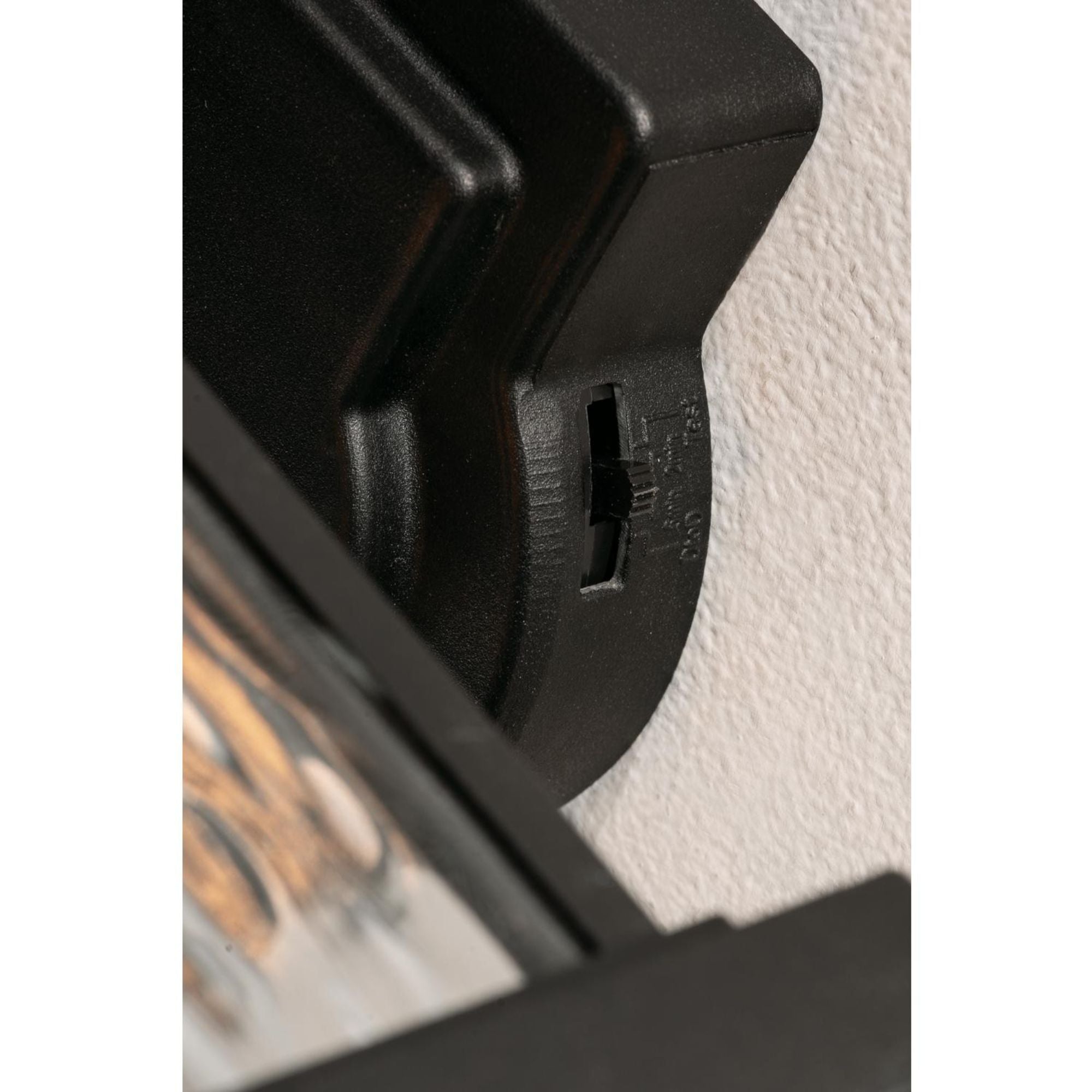 Lennon 11 in. Outdoor Wall Light Black Finish - Bees Lighting