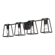 Lynn Vanity Light Black - Bees Lighting