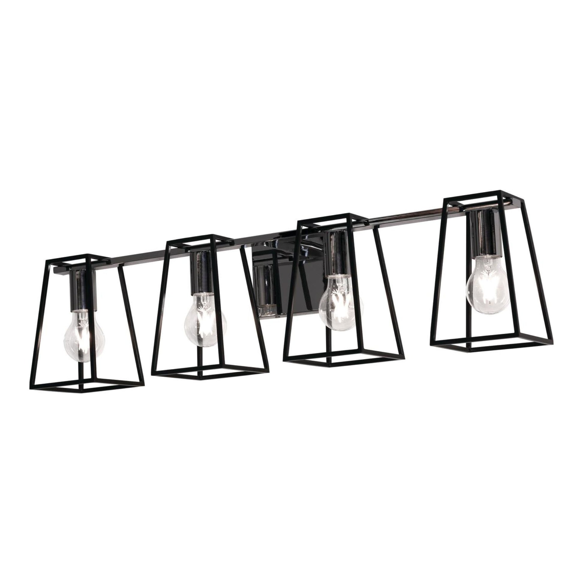 Lynn Vanity Light Black - Bees Lighting