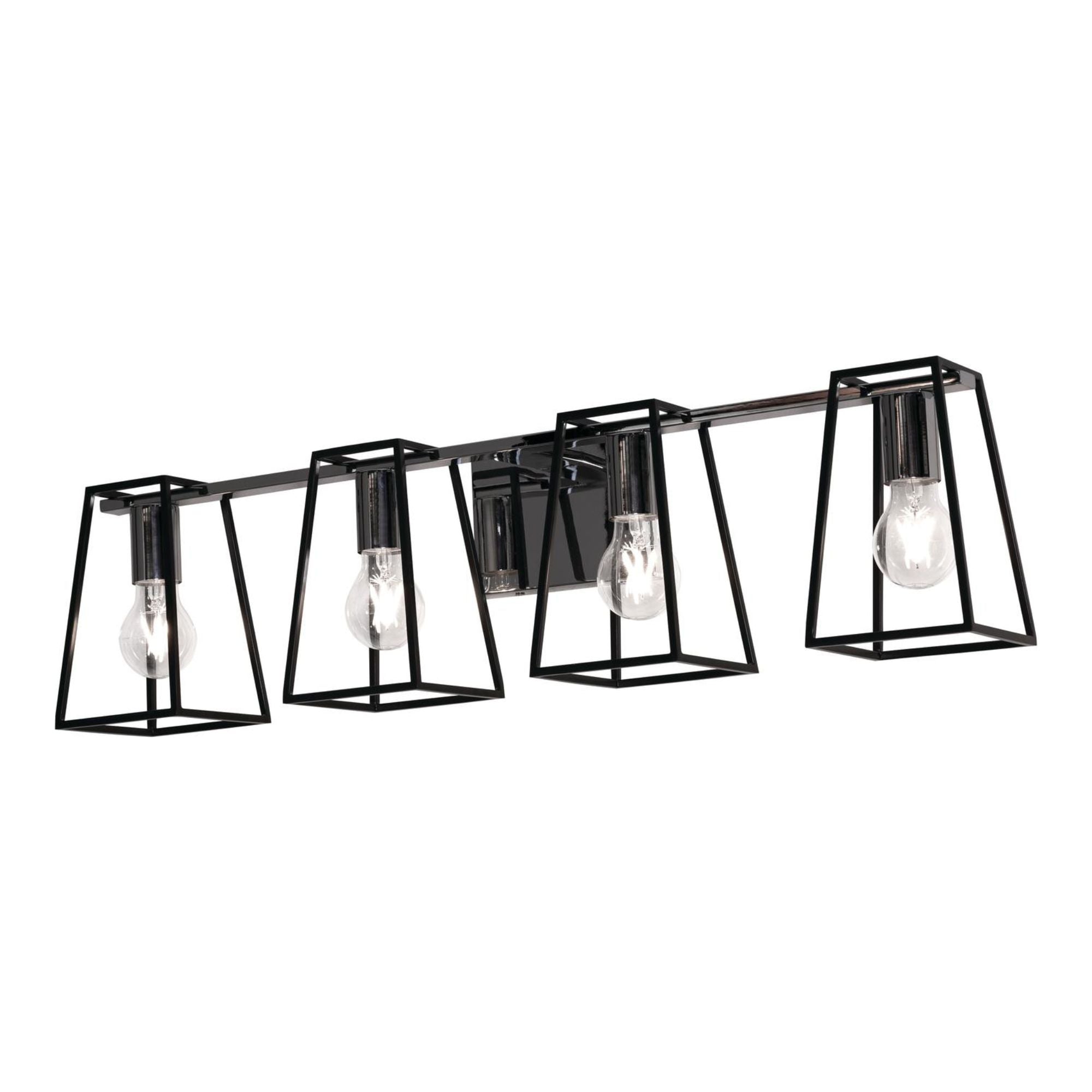Lynn Vanity Light Black - Bees Lighting