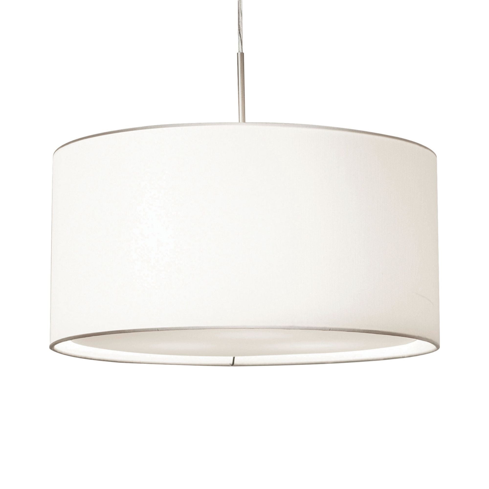 Mae 20 in. 3 Lights Pendant Light Satin Nickel Finish - Bees Lighting