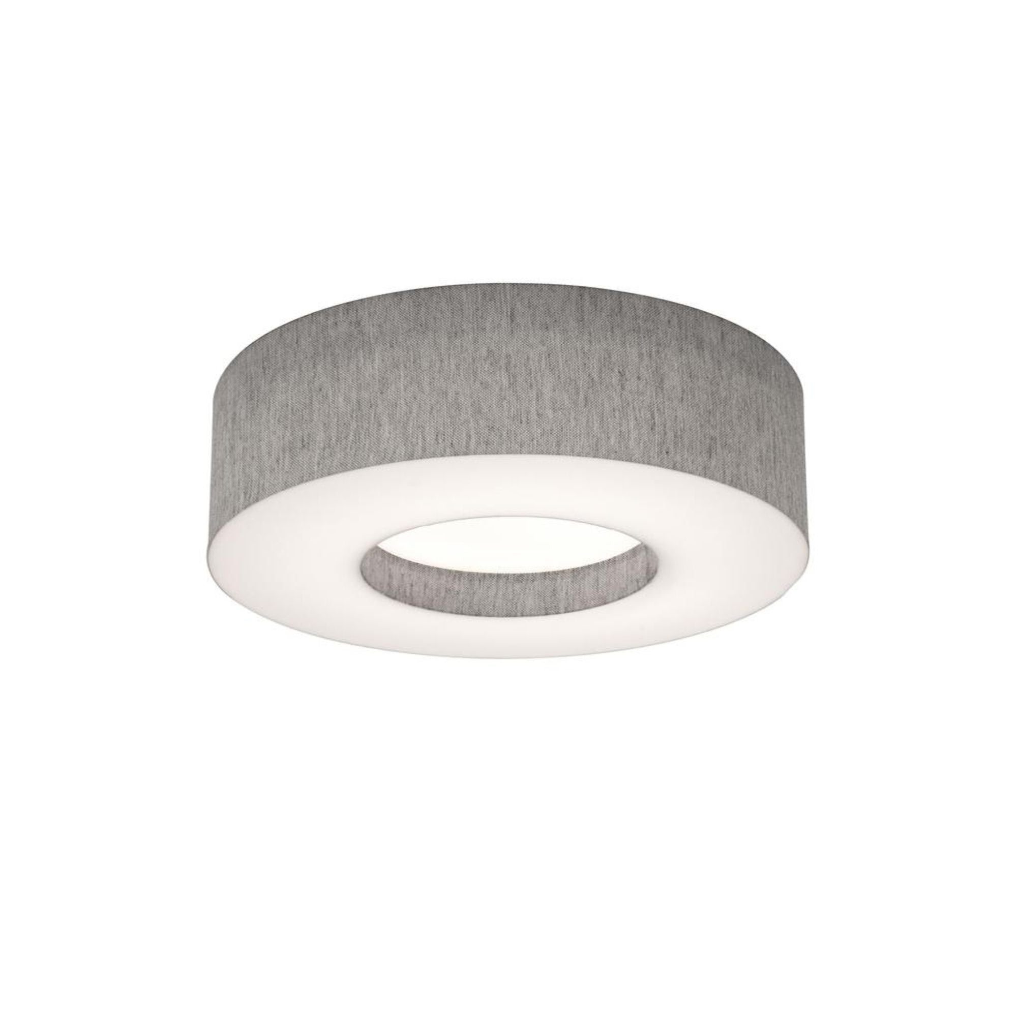 Montclair 12" LED Flush Mount, Grey Finish