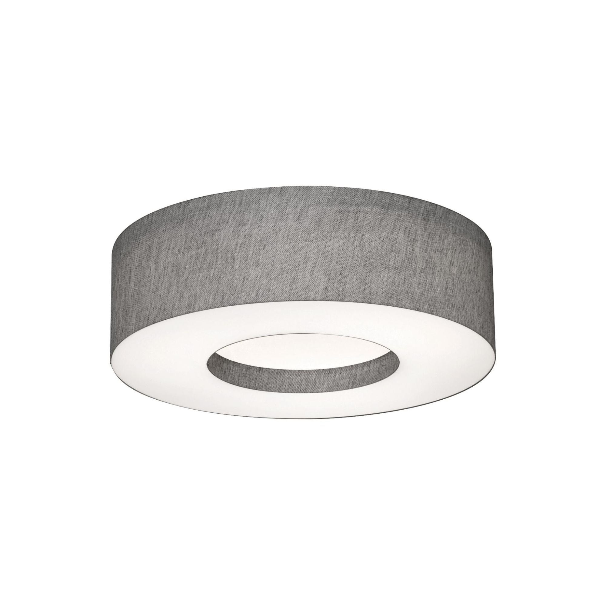Montclair 15" LED Flush Mount, Grey Finish