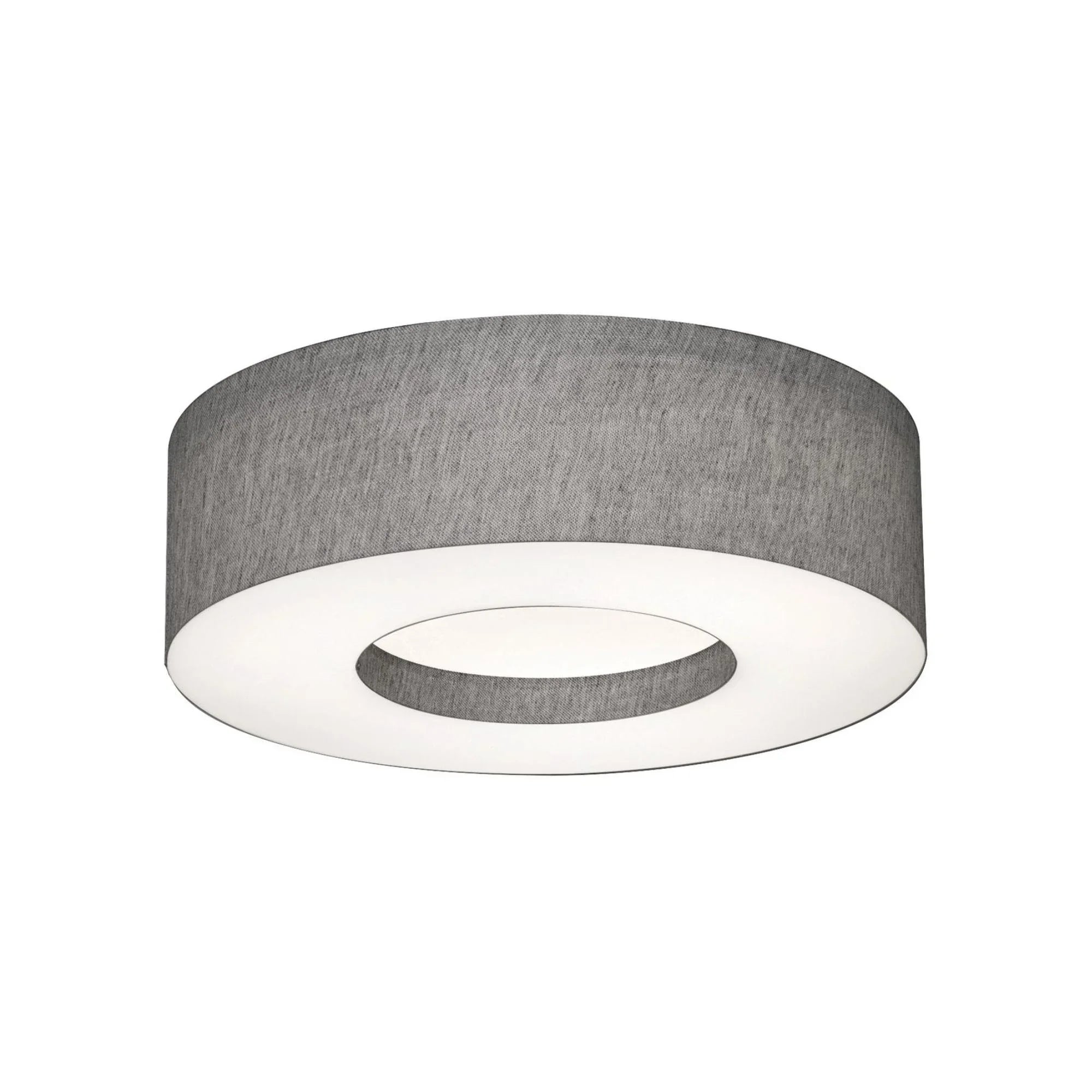 AFX Lighting - Montclair 19" LED Flush Mount, Grey Finish, Battery Backup | Bees Lighting
