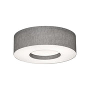 Montclair 19" LED Flush Mount, Grey Finish